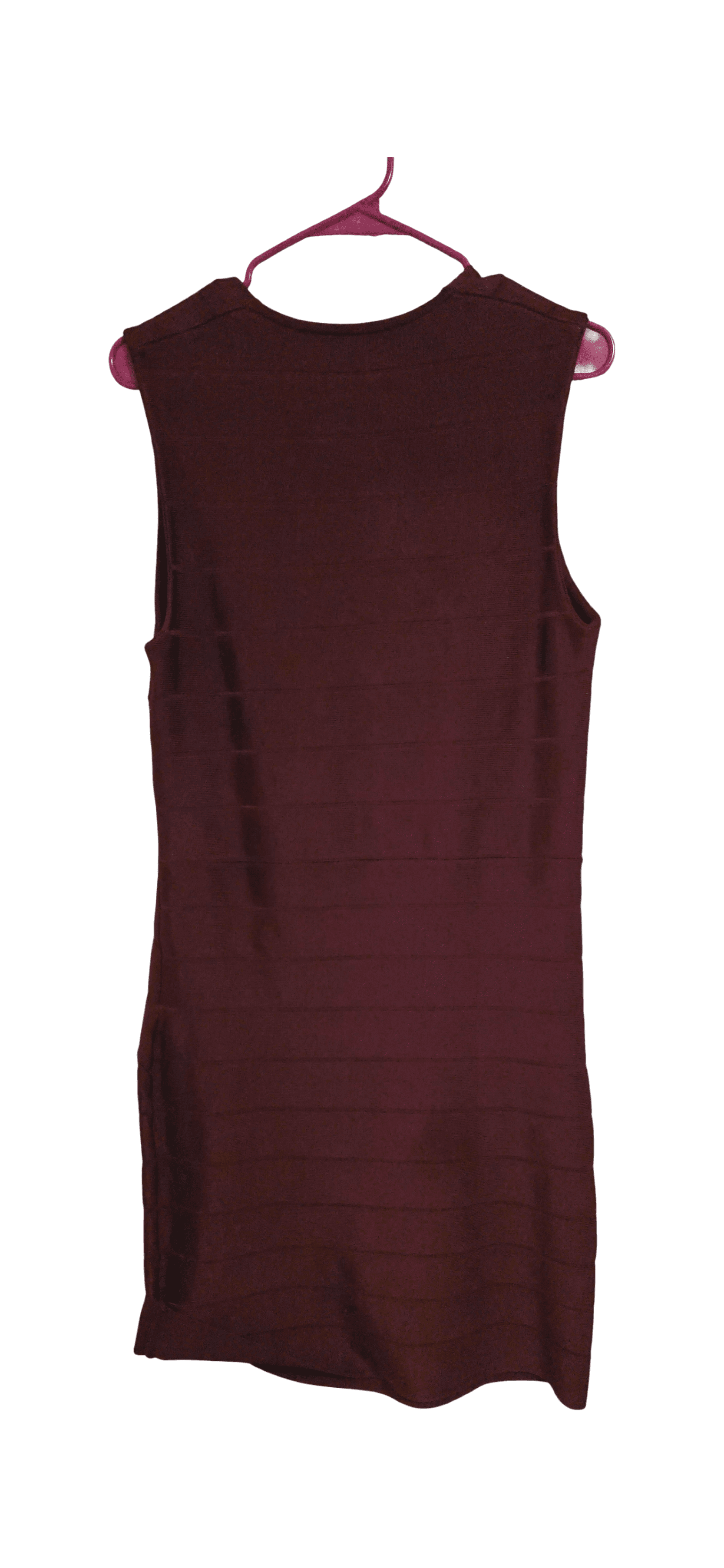 French Connection Red Bandage Bodycon Dress Size 12 - Thumbnail 2