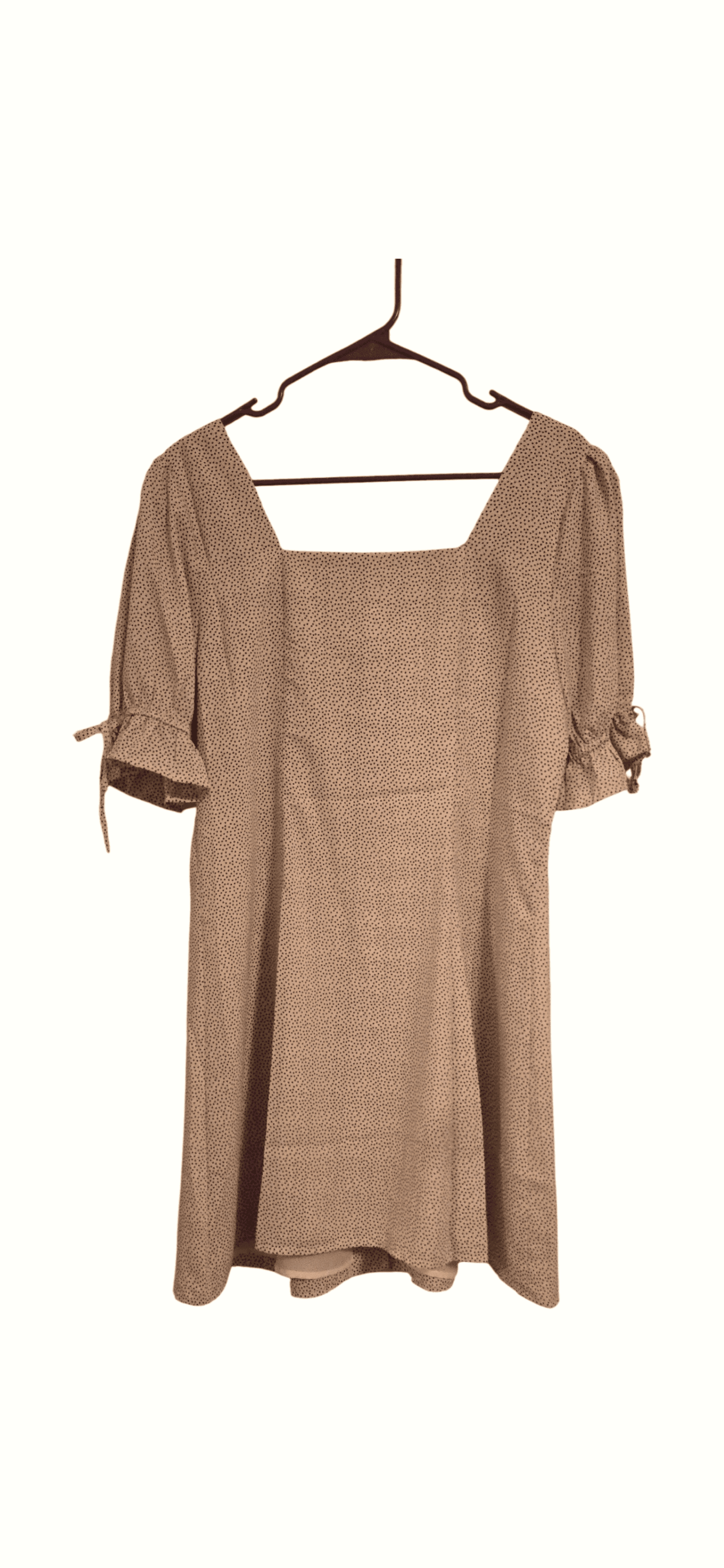 Sugar Lips Polka Dot Button-Down Dress Size L - Thumbnail 2