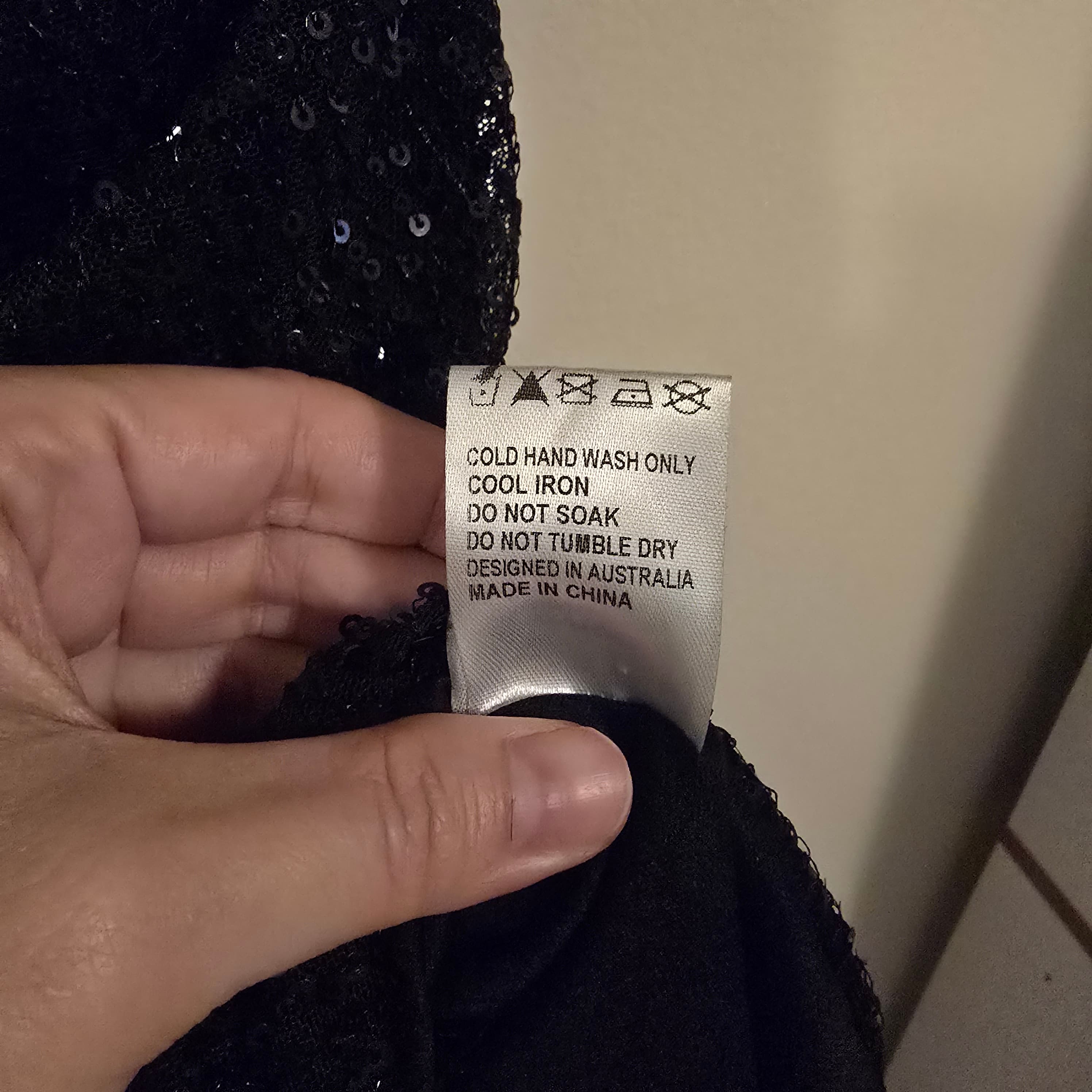 Hello Molly Black Sequin Off-Shoulder Mini Dress - Thumbnail 5