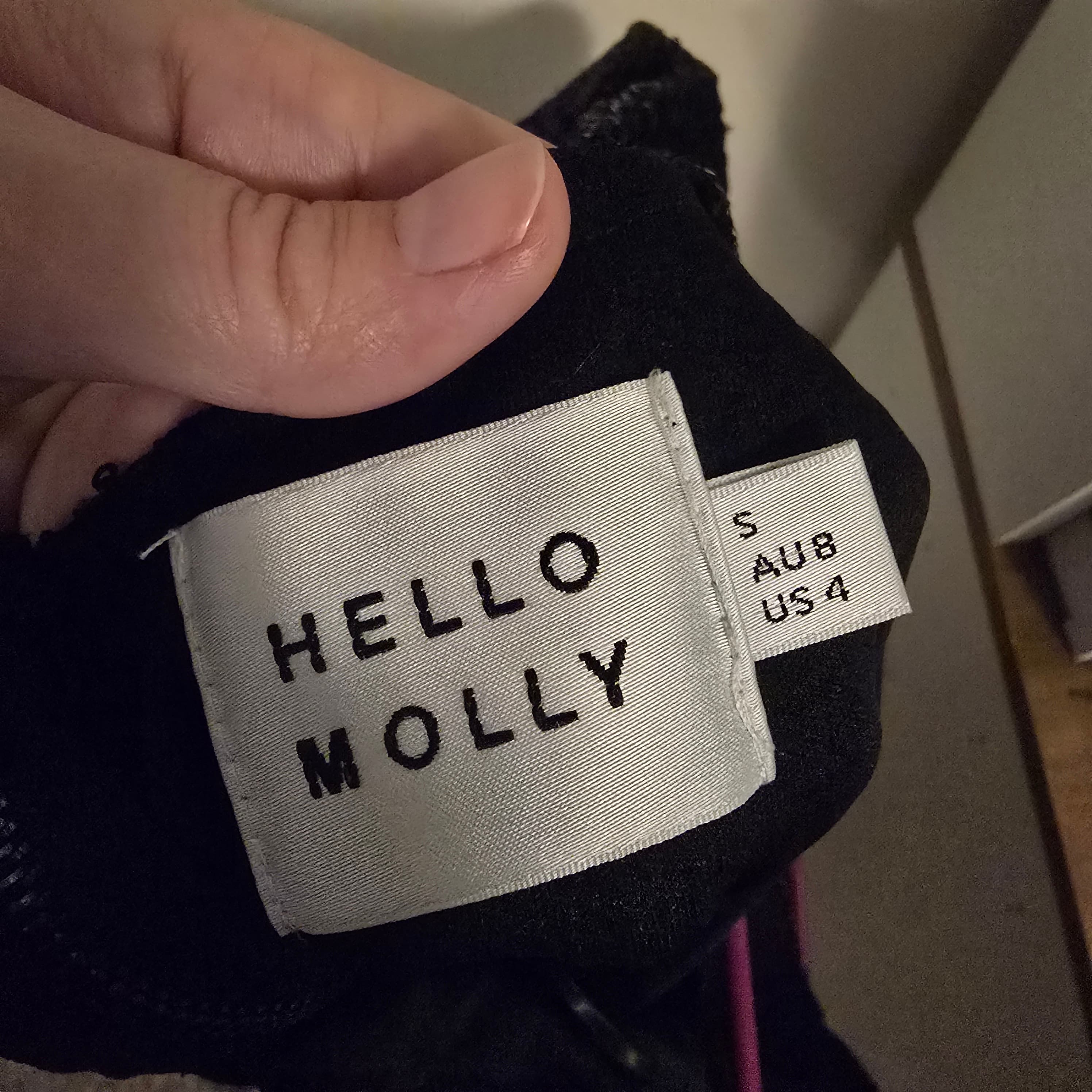 Hello Molly Black Sequin Off-Shoulder Mini Dress - Thumbnail 7