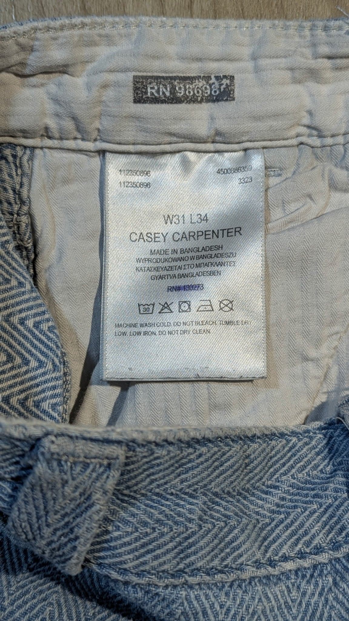 Wrangler - Casey Carpenter Jeans - W31 L34 - Thumbnail 2