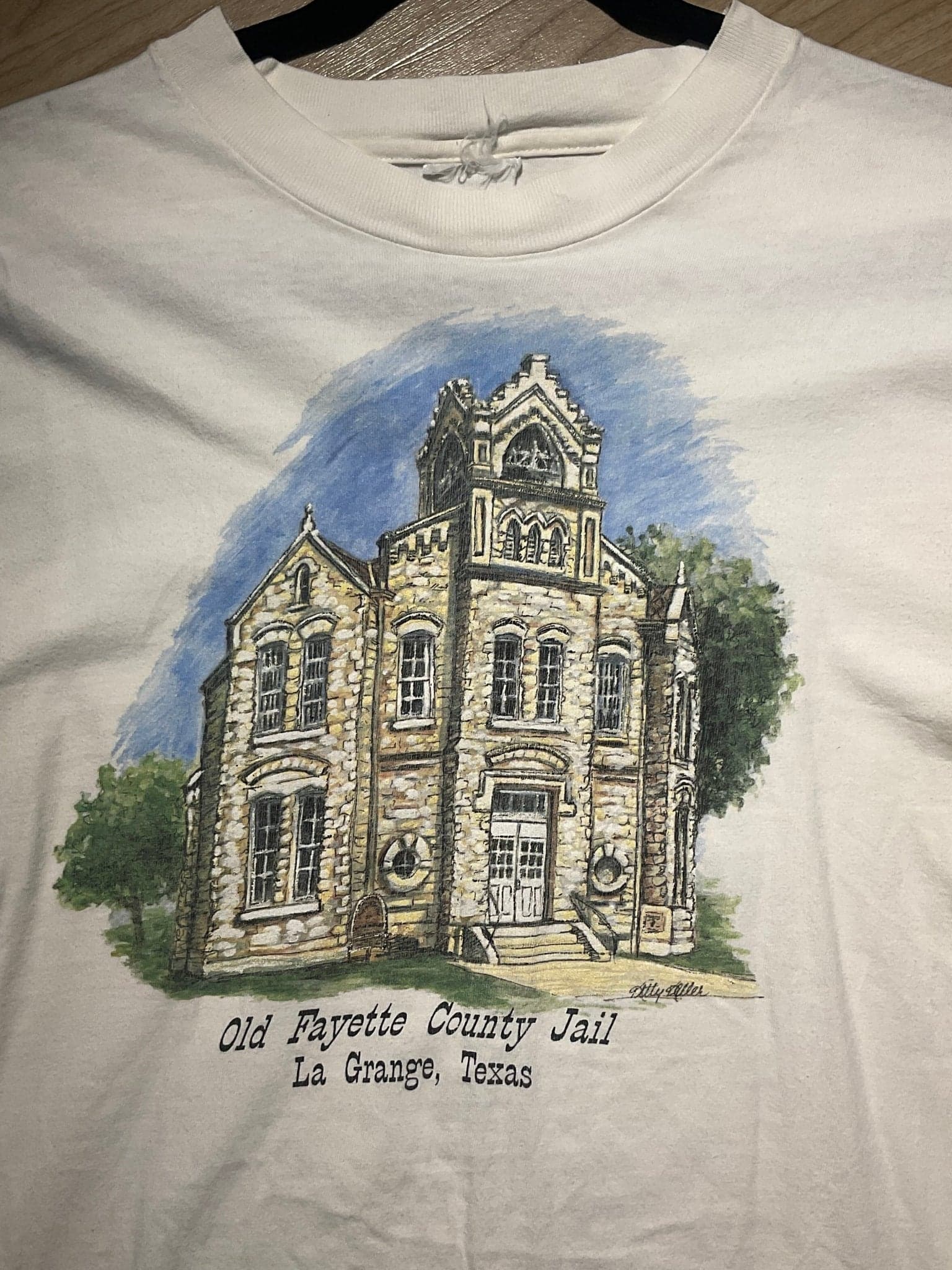 T-shirt - 'OLD FAYETTE JAIL' - Medium - Thumbnail 2