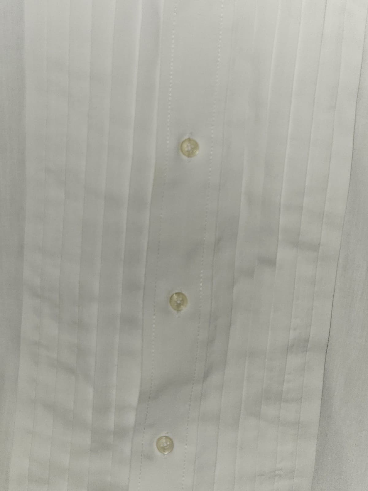 Jos A Bank Tuxedo Formal Wear Dress Shirt L/s White Neck 16-1/2 Arm 36 - Thumbnail 4