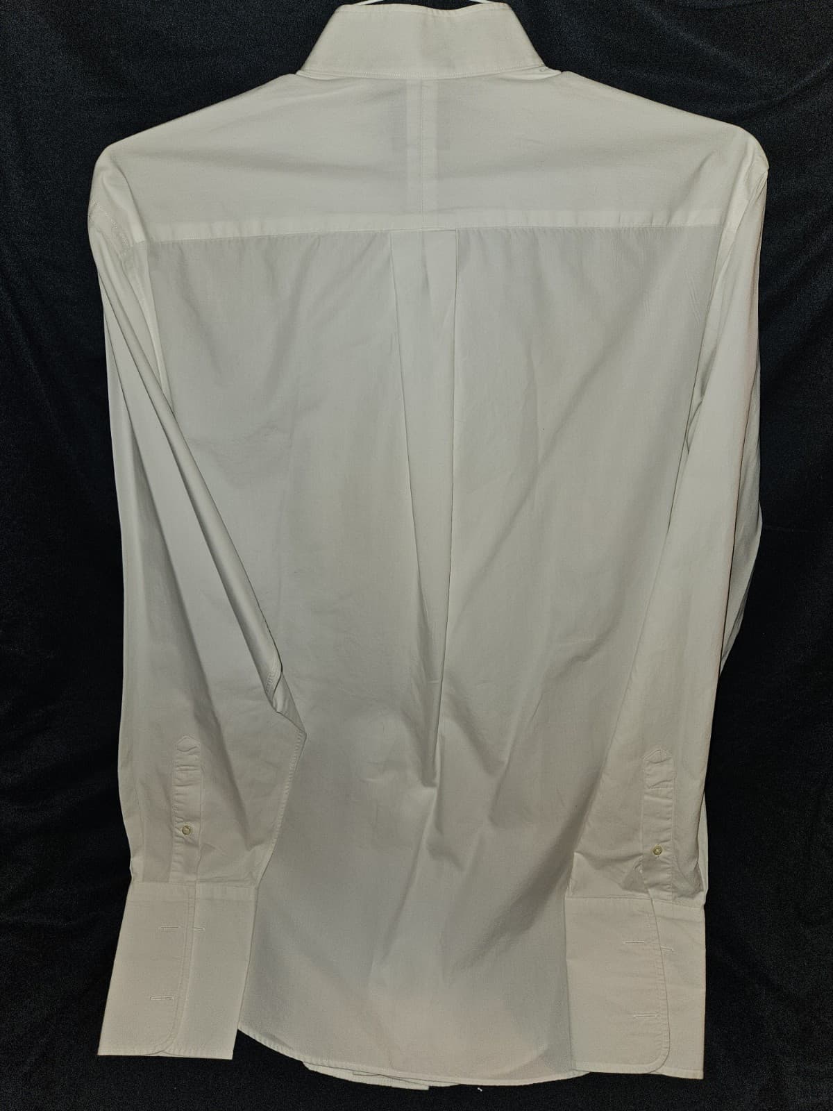Jos A Bank Tuxedo Formal Wear Dress Shirt L/s White Neck 16-1/2 Arm 36 - Thumbnail 2