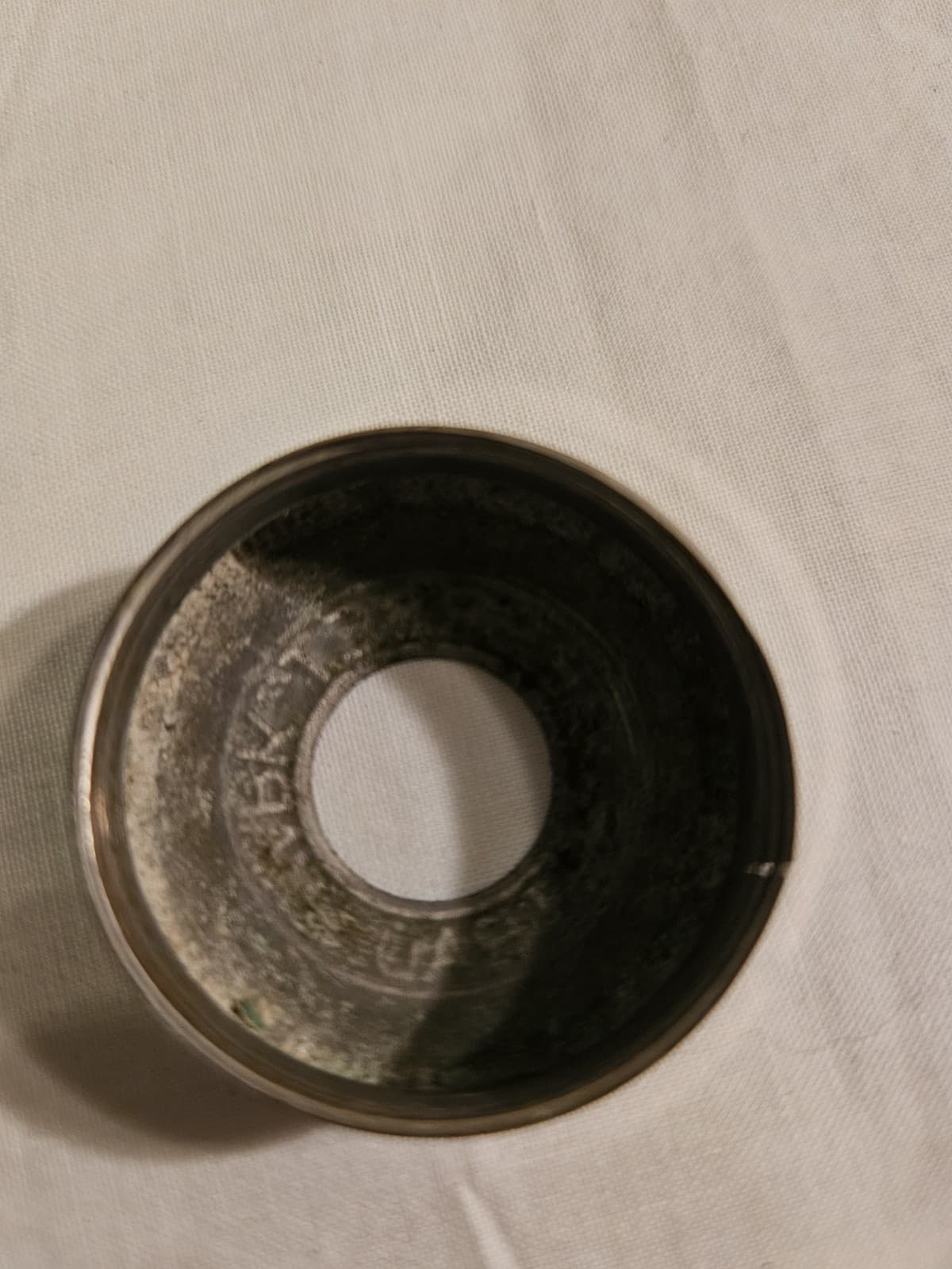 Vtg Rubberset Screw In Shaving Brush with Metal Travel Compact Storage Container - Thumbnail 9