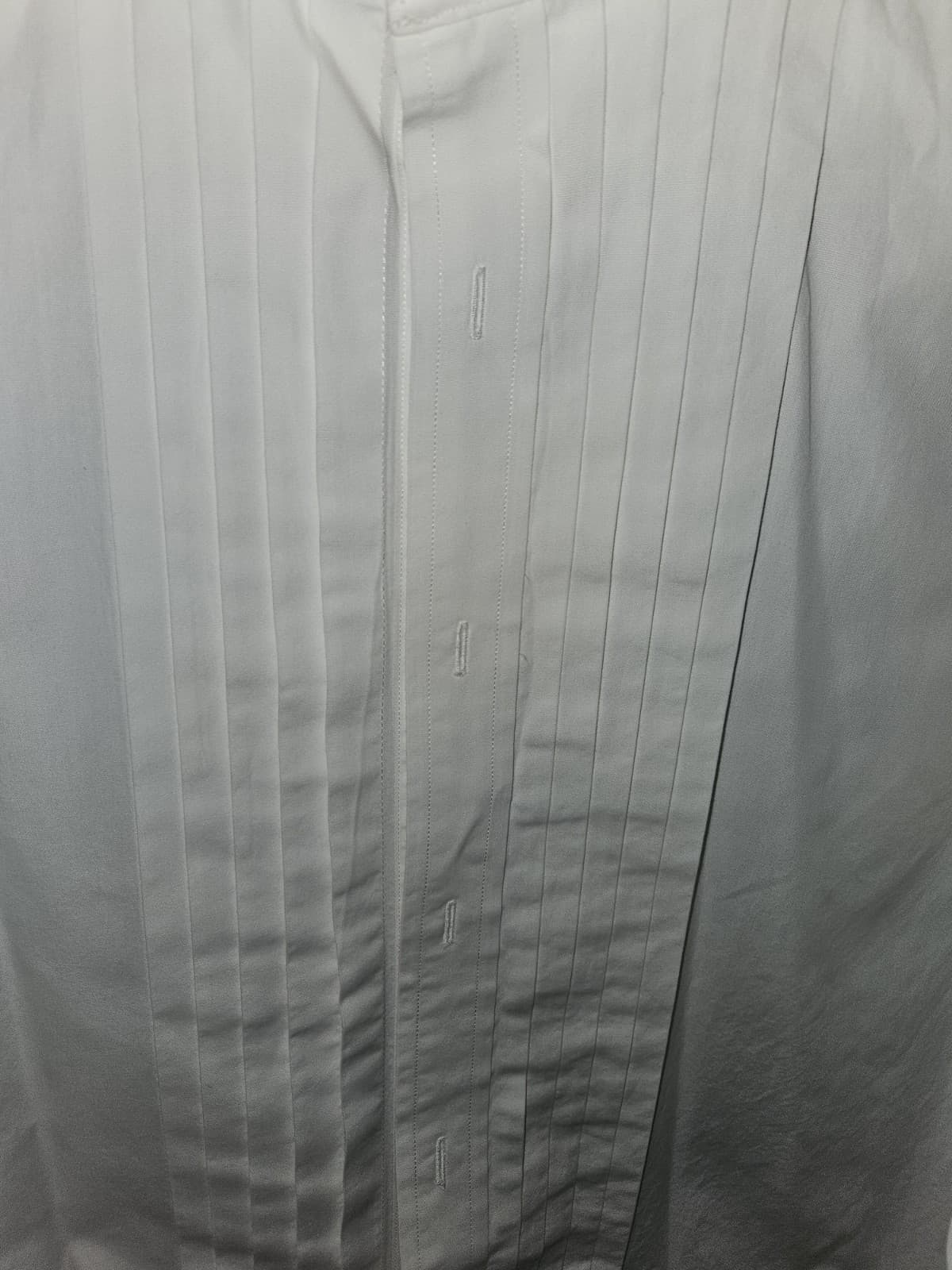 Jos A Bank Tuxedo Formal Wear Dress Shirt L/s White Neck 16-1/2 Arm 36 - Thumbnail 3