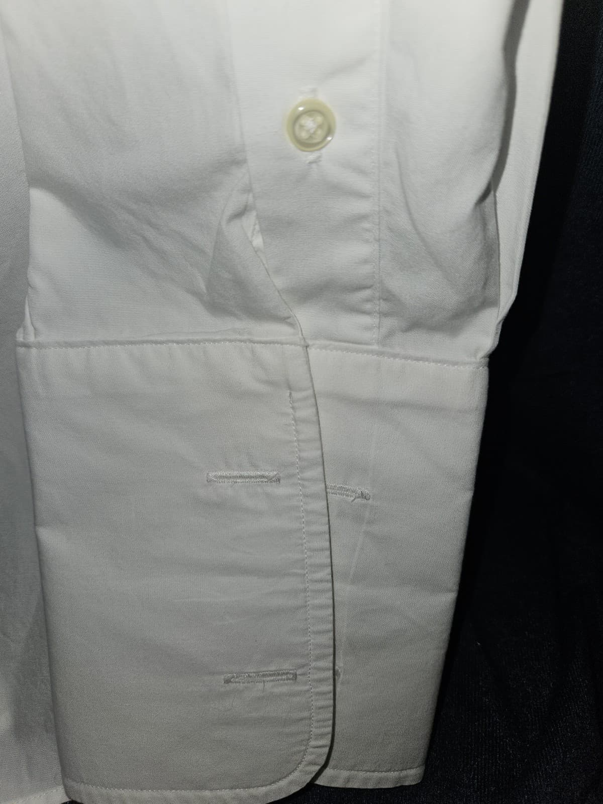 Jos A Bank Tuxedo Formal Wear Dress Shirt L/s White Neck 16-1/2 Arm 36 - Thumbnail 5