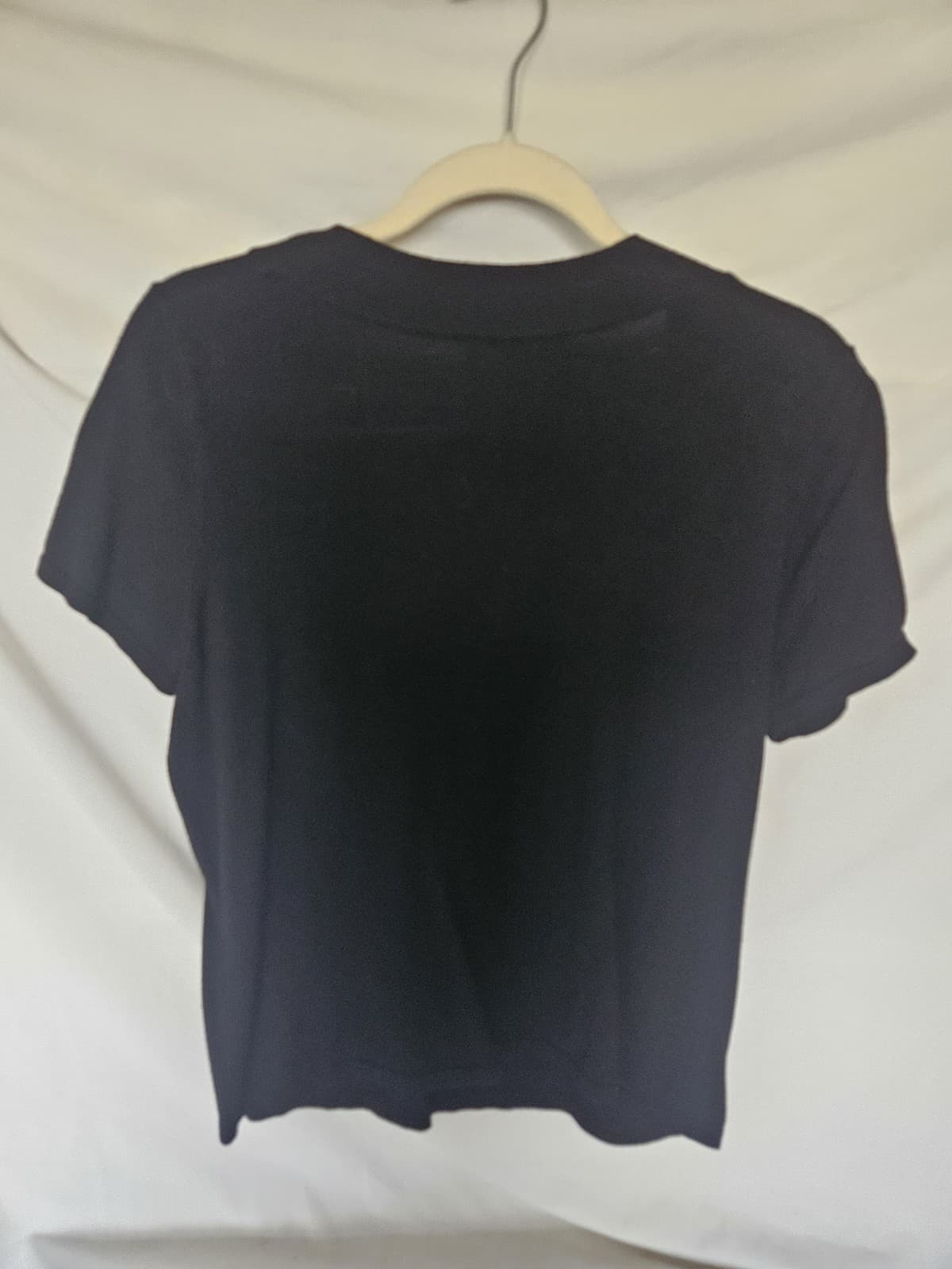 Jones Wear XL Black Pullover Sweater Shirt Top S/s with Gemstones - Thumbnail 2