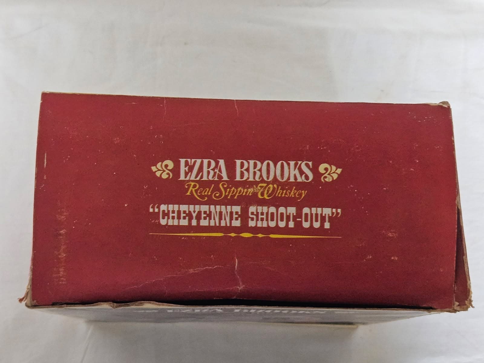 ***BOX ONLY*** Ezra Brooks Frontier Days Cheyenne Shoot Out Decanter BOX - Thumbnail 6