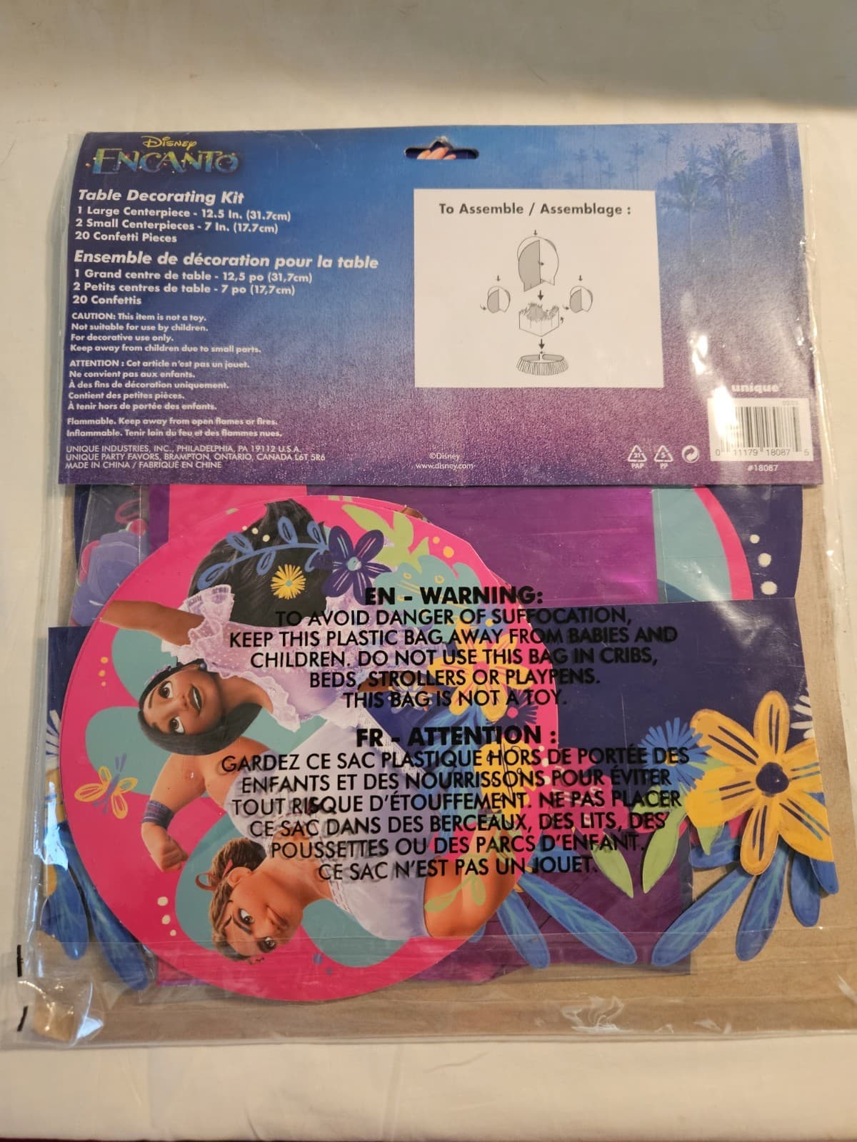 NEW Disney Encanto Maribel Table Decorating Centerpiece Tropical Party Kit - Thumbnail 5