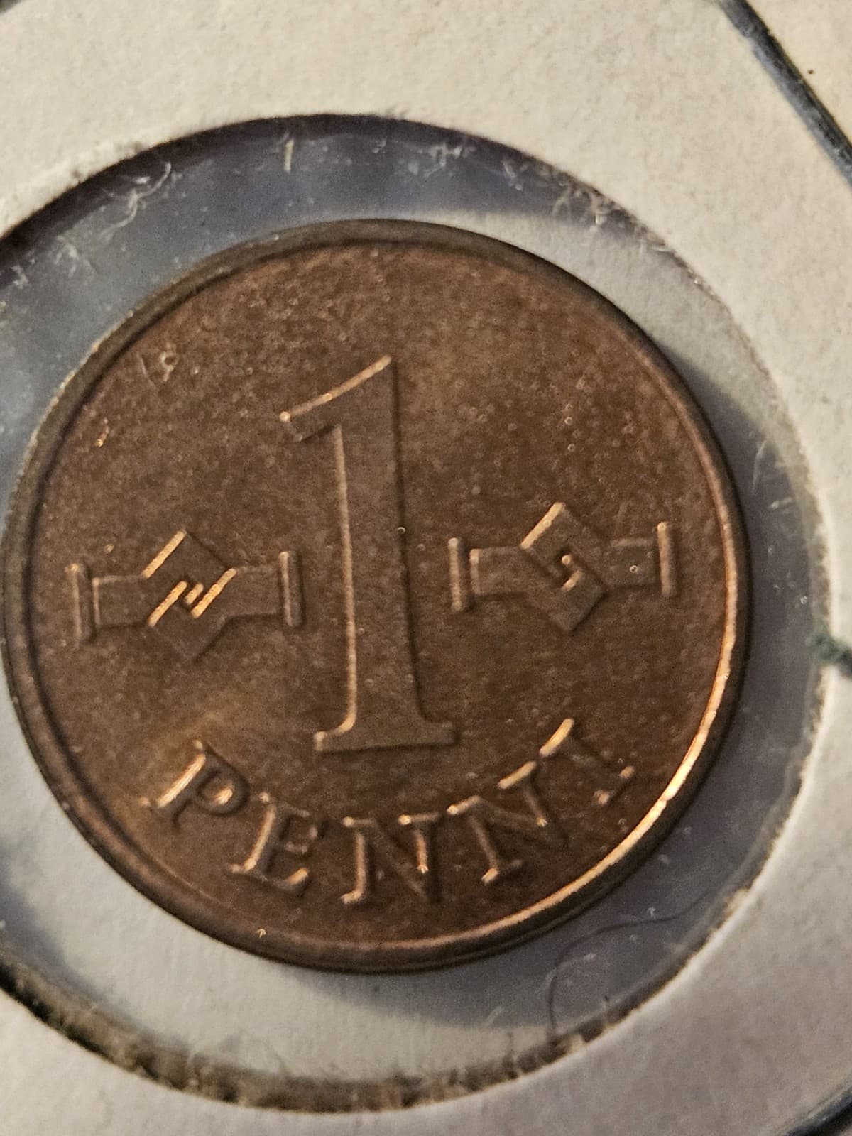 1967 Finland 1 Penni Coin - Thumbnail 2