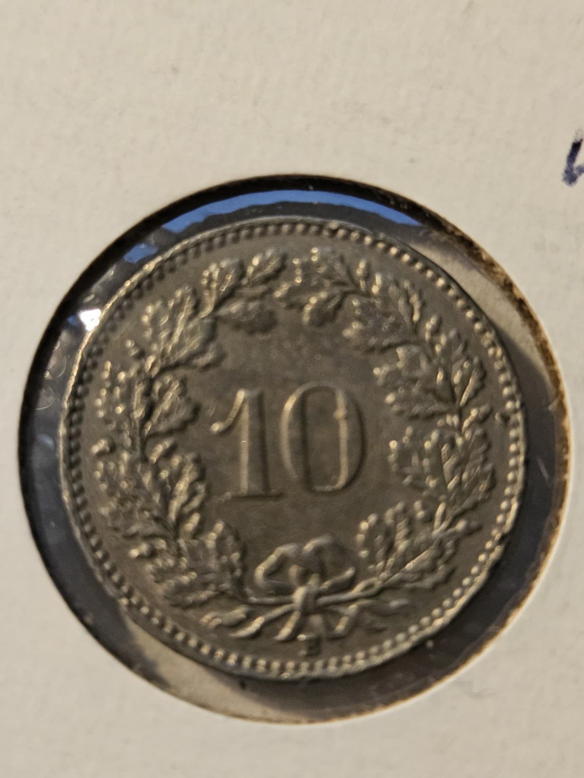 1959-B Switzerland 10 Rappen Coin - Thumbnail 2