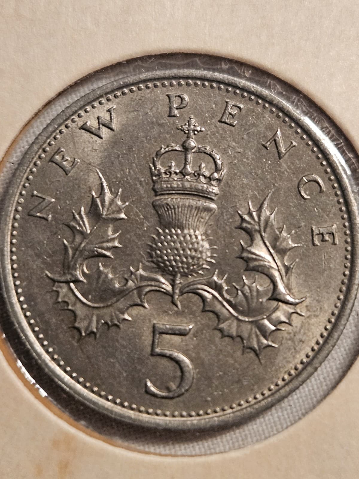 MIX LOT 7 United Kingdom Coins (Penny Pence Shillings) 1961+1965+1969+1971 - Thumbnail 11