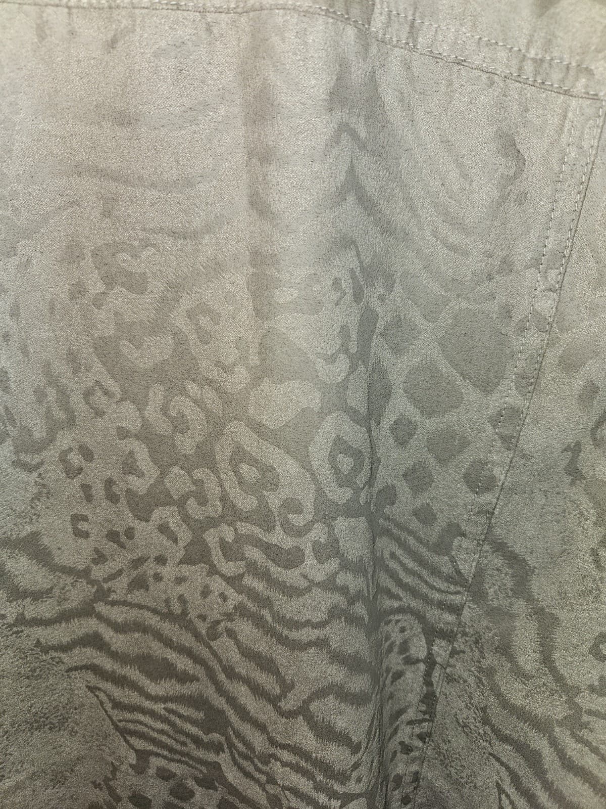 Chico's 3 Sz XL Ombre Taupe Brown Animal print L/s Casual Coat Jacket Blazer - Thumbnail 3