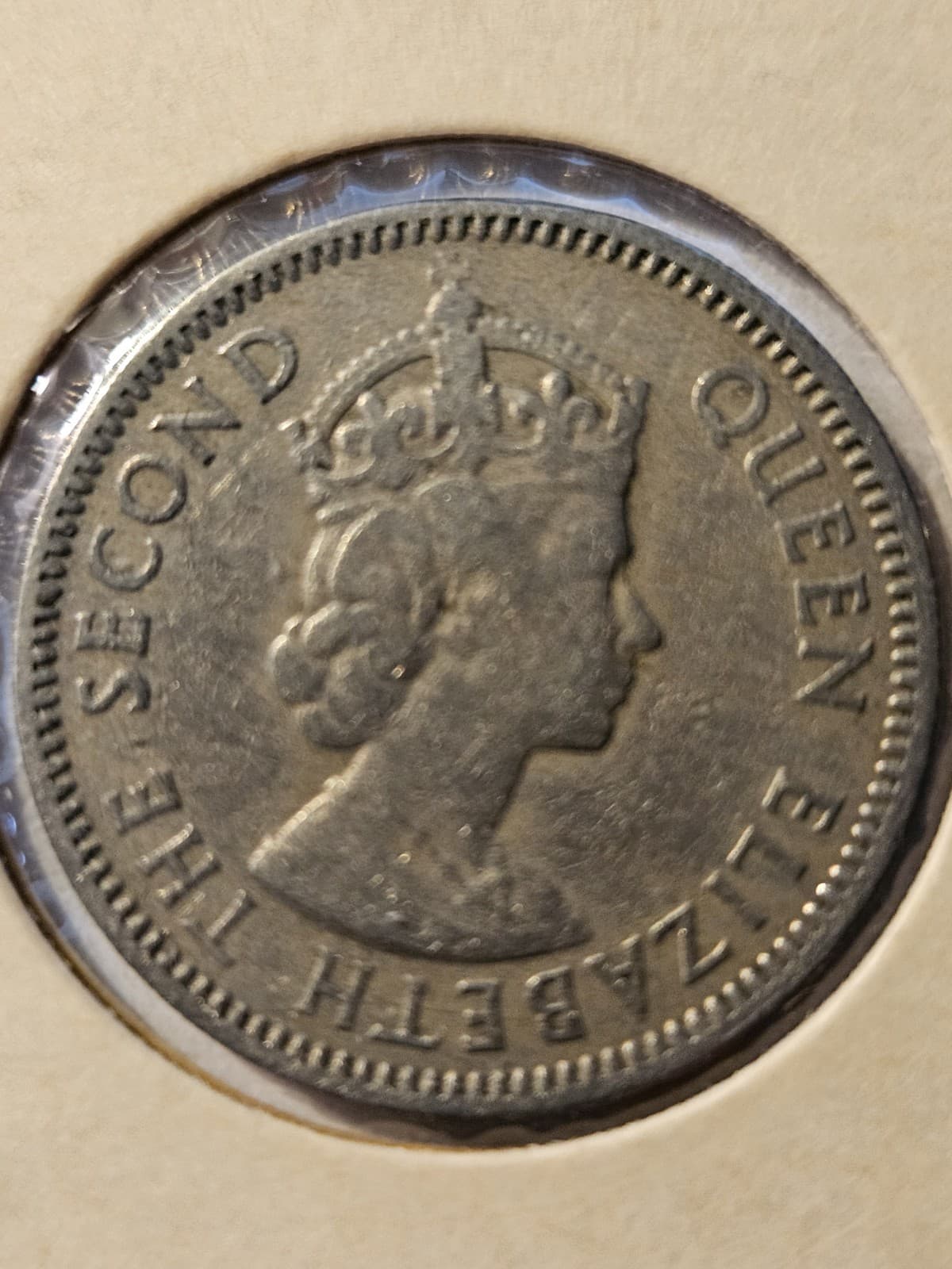 1959 British Eastern Caribbean Territories 25 Cents Coin - Thumbnail 2