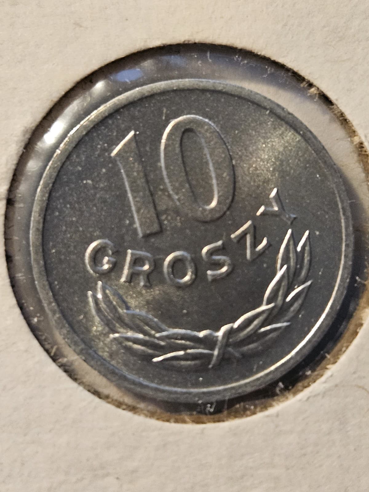 1968 -MW Poland Polish 10 Groszy Coin - Thumbnail 2