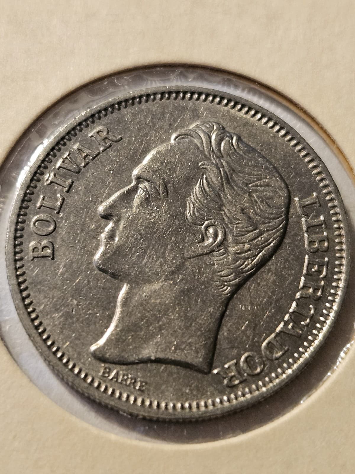 1967 Venezuela 1 Bolivar UNC - Thumbnail 2