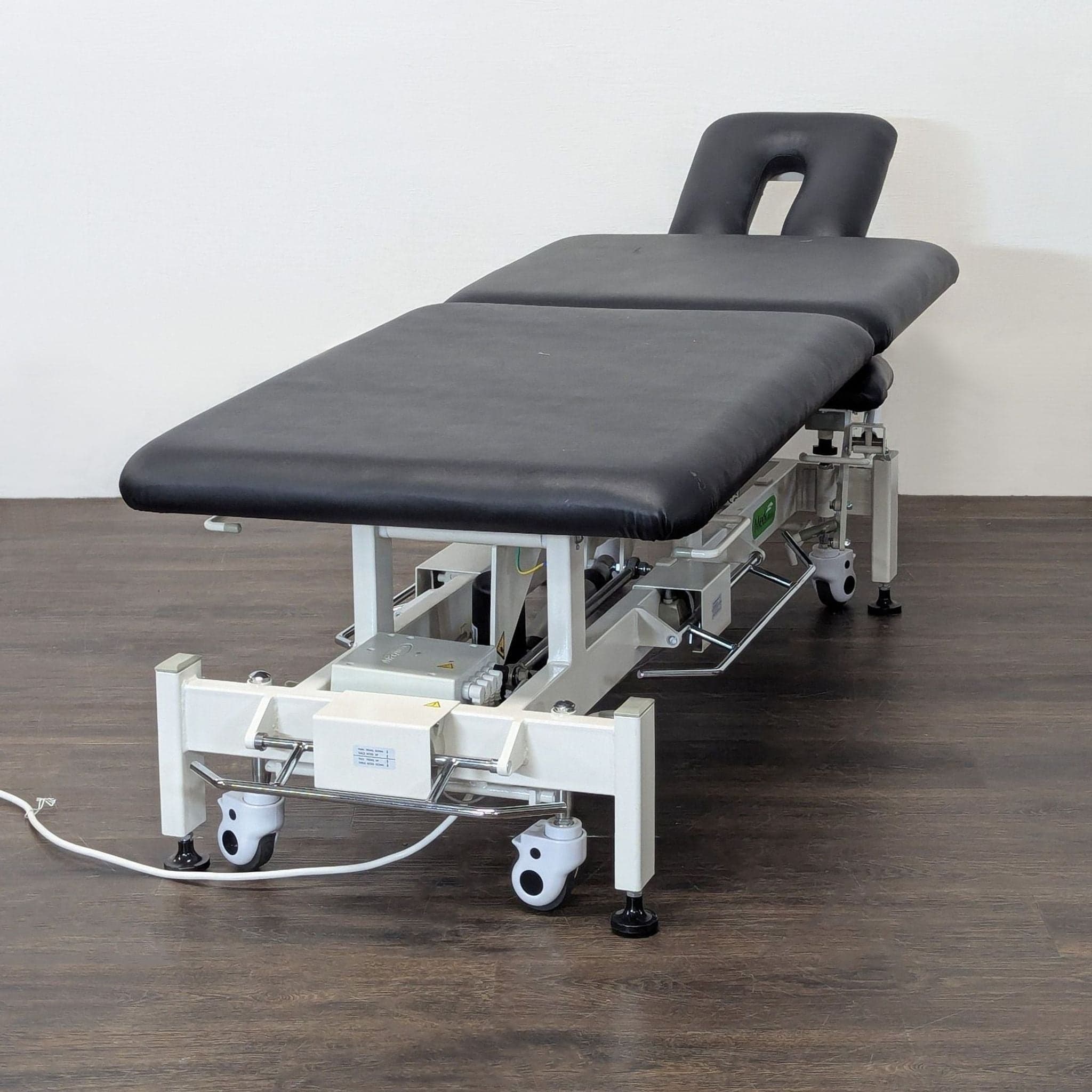 MedSurface Electric Adjustable Therapy Exam Table - Black Upholstery - Thumbnail 3