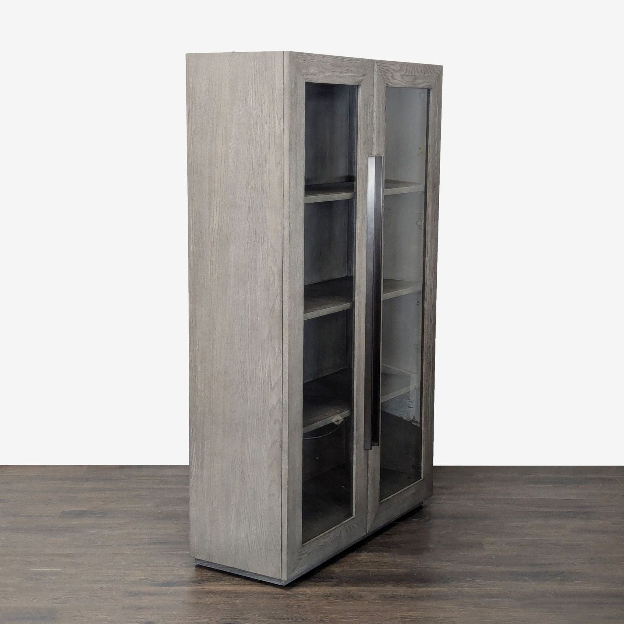 Restoration Hardware Machinto Glass Double Door Mirror - Thumbnail 7
