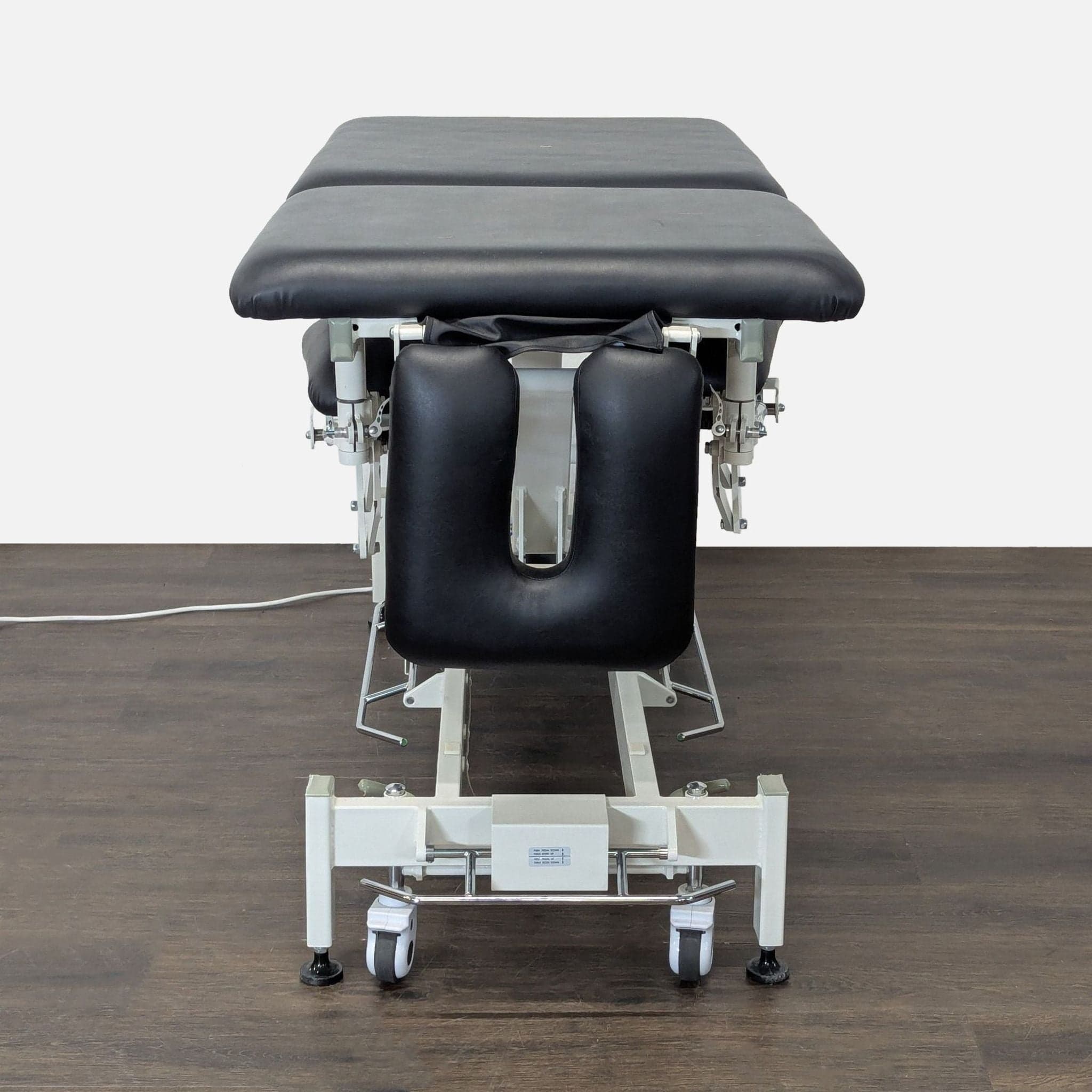 MedSurface Electric Adjustable Therapy Exam Table - Black Upholstery - Thumbnail 2