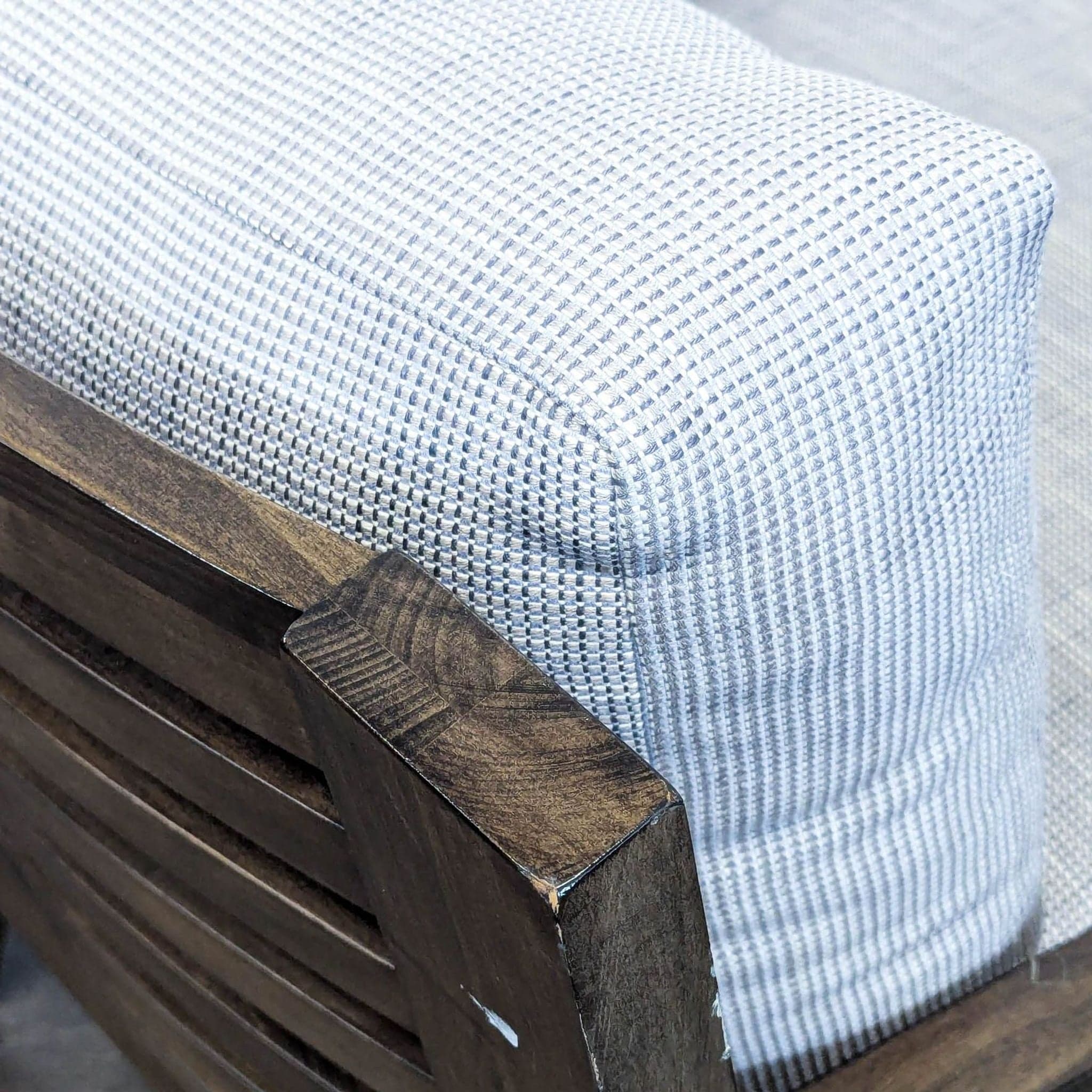 Kreiss Soho Lounge Chair with Wooden Frame and Cushions - Thumbnail 7