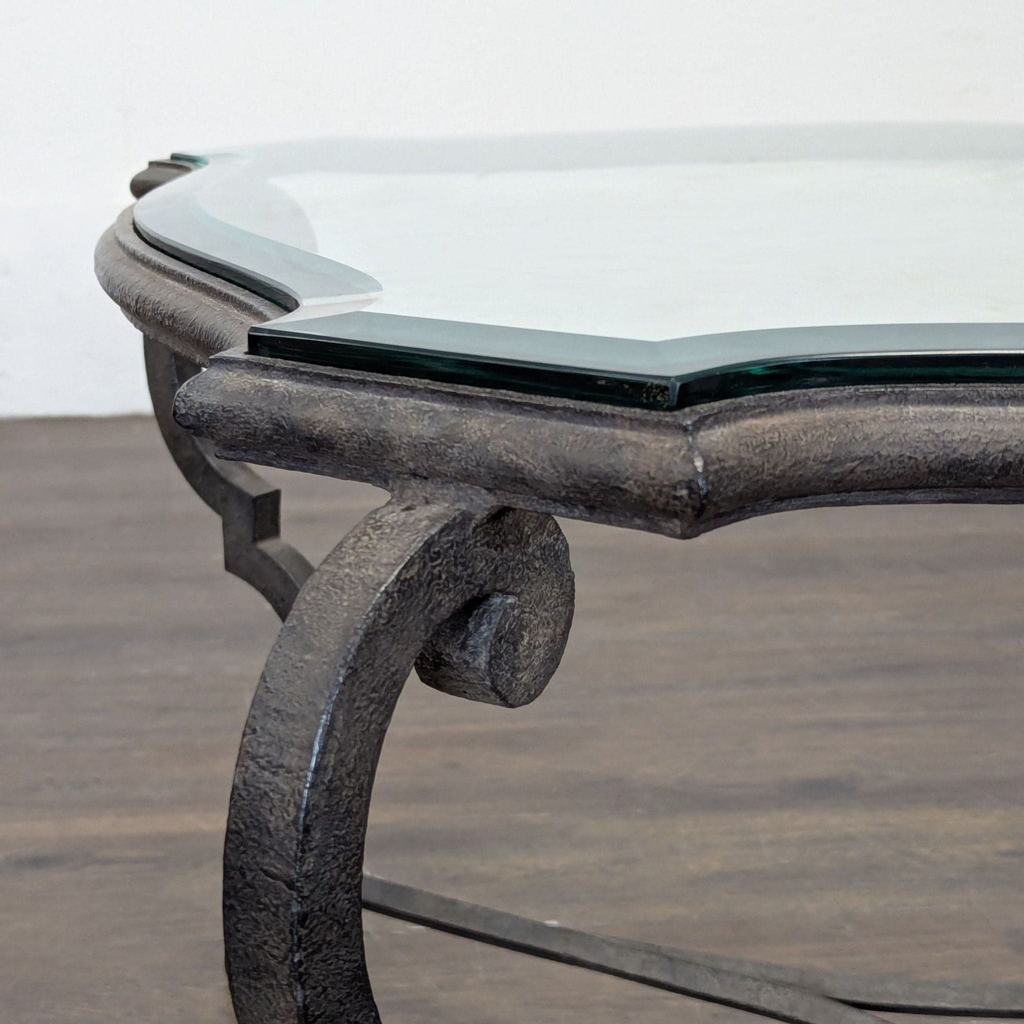 Wrought Iron Coffee Table - Thumbnail 4