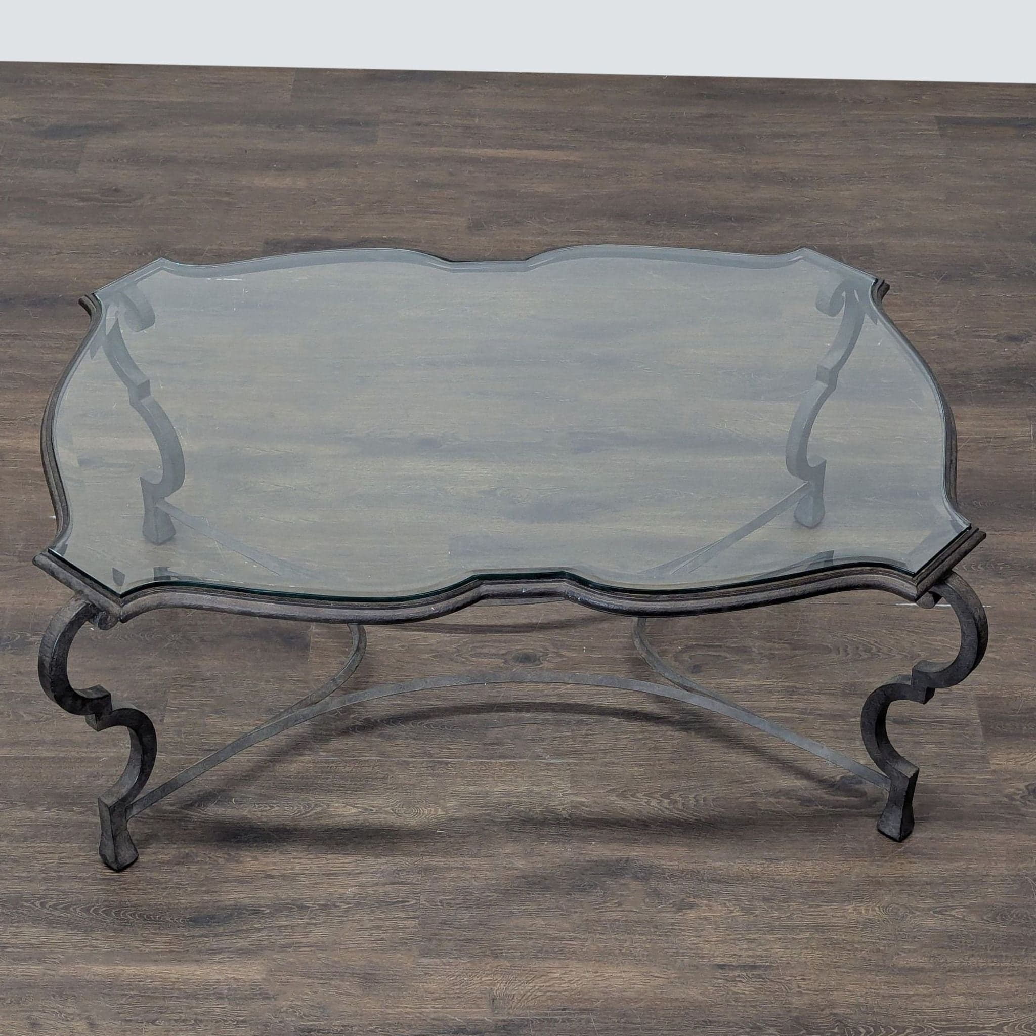 Wrought Iron Coffee Table - Thumbnail 3
