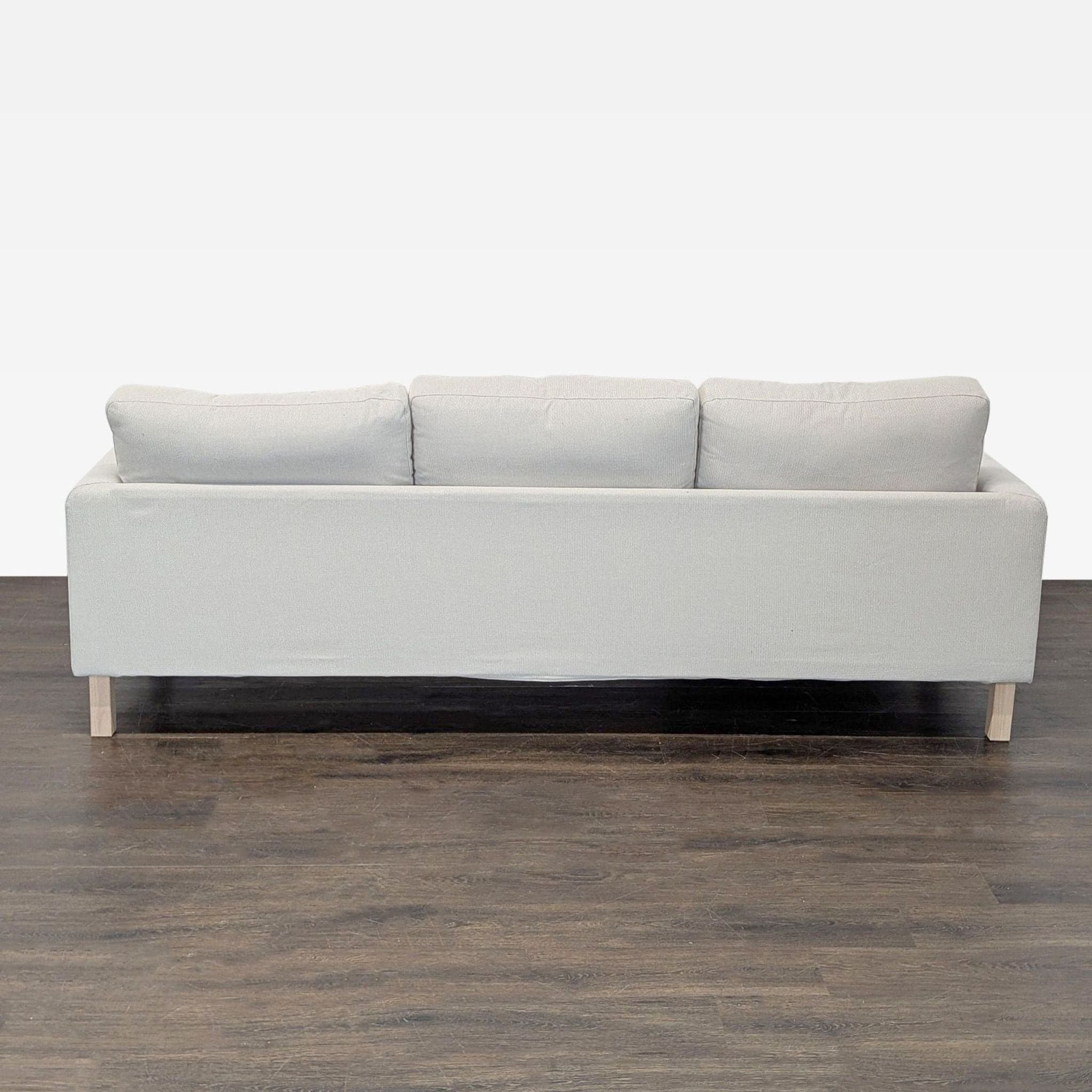 IKEA Modern SALTSJÖBADEN 3-Seater Sectional Sofa with Chaise Lounge - Thumbnail 7