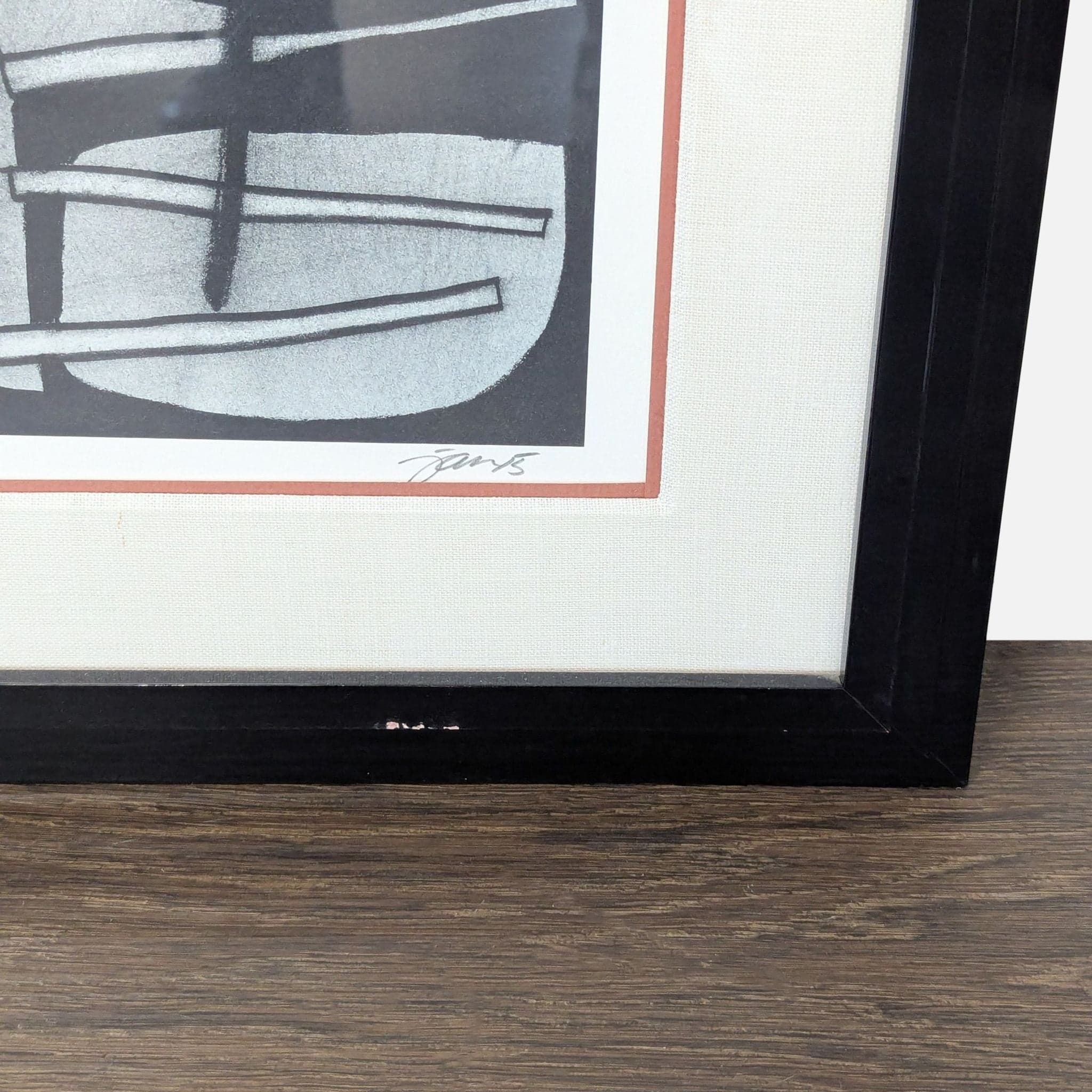 Gary Janis Signed Artist’s Proof Abstract Print - Thumbnail 2