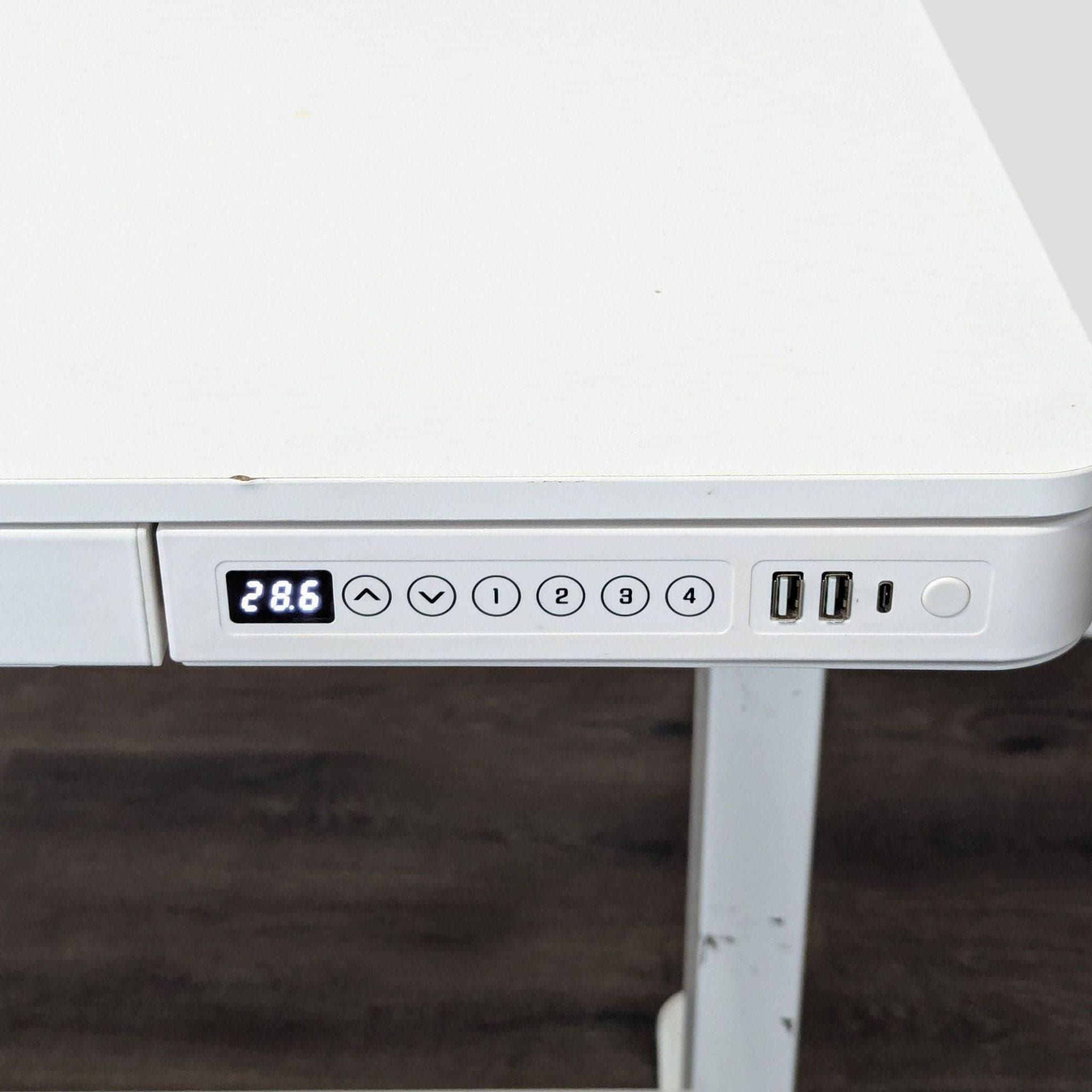 Flexispot Electric Standing Desk with Drawer – Adjustable Height, White - Thumbnail 7