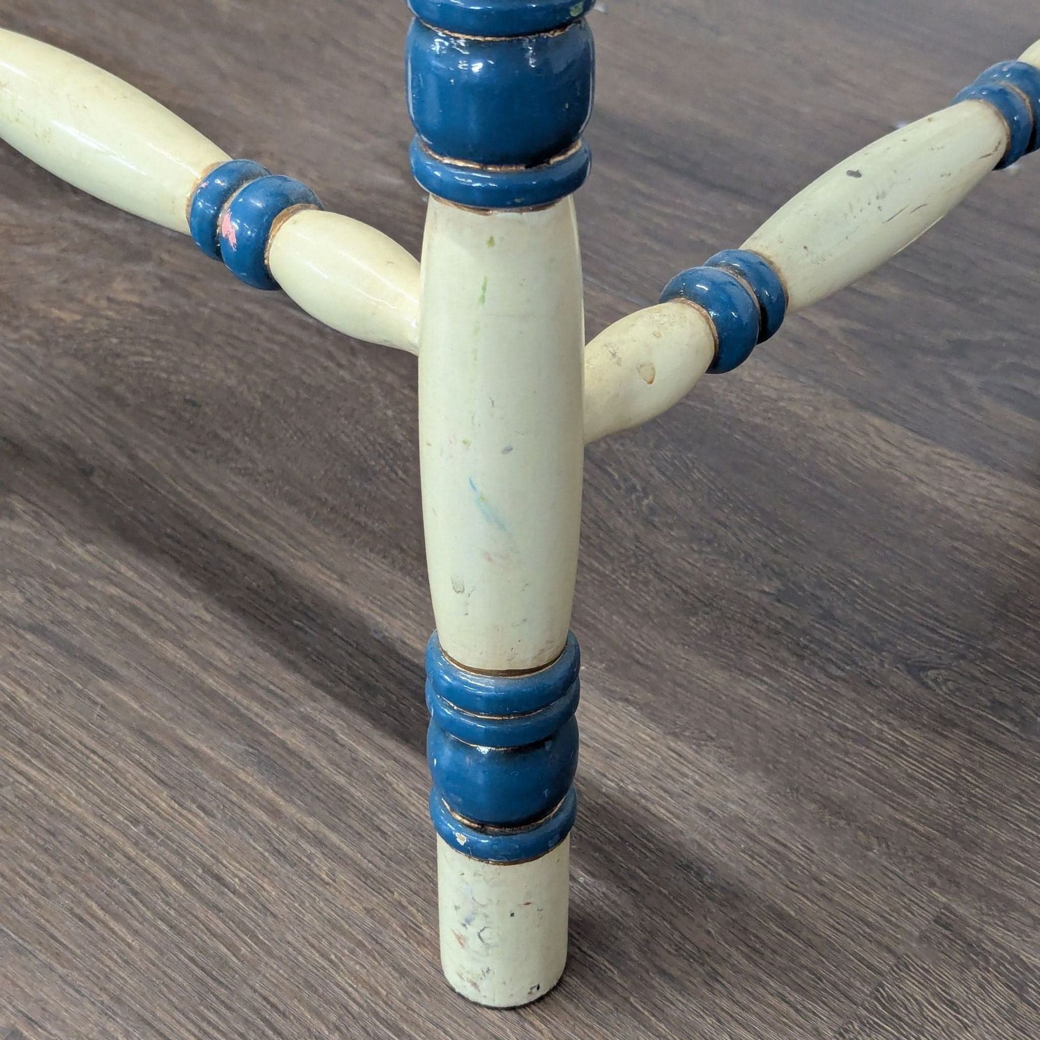 Hand Painted Stool - Thumbnail 6