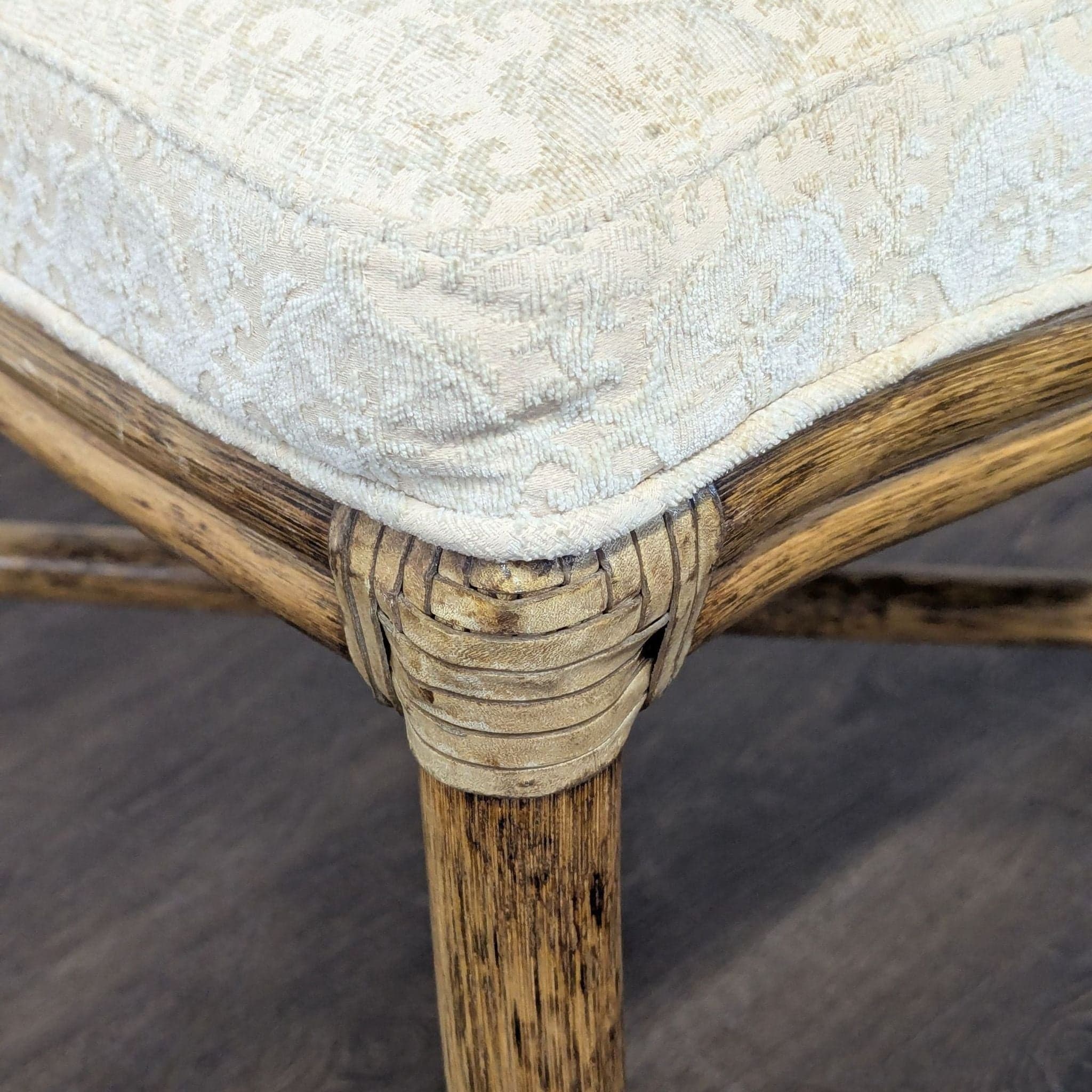 Set of Ten McGuire Bamboo Dining Chairs - Thumbnail 17