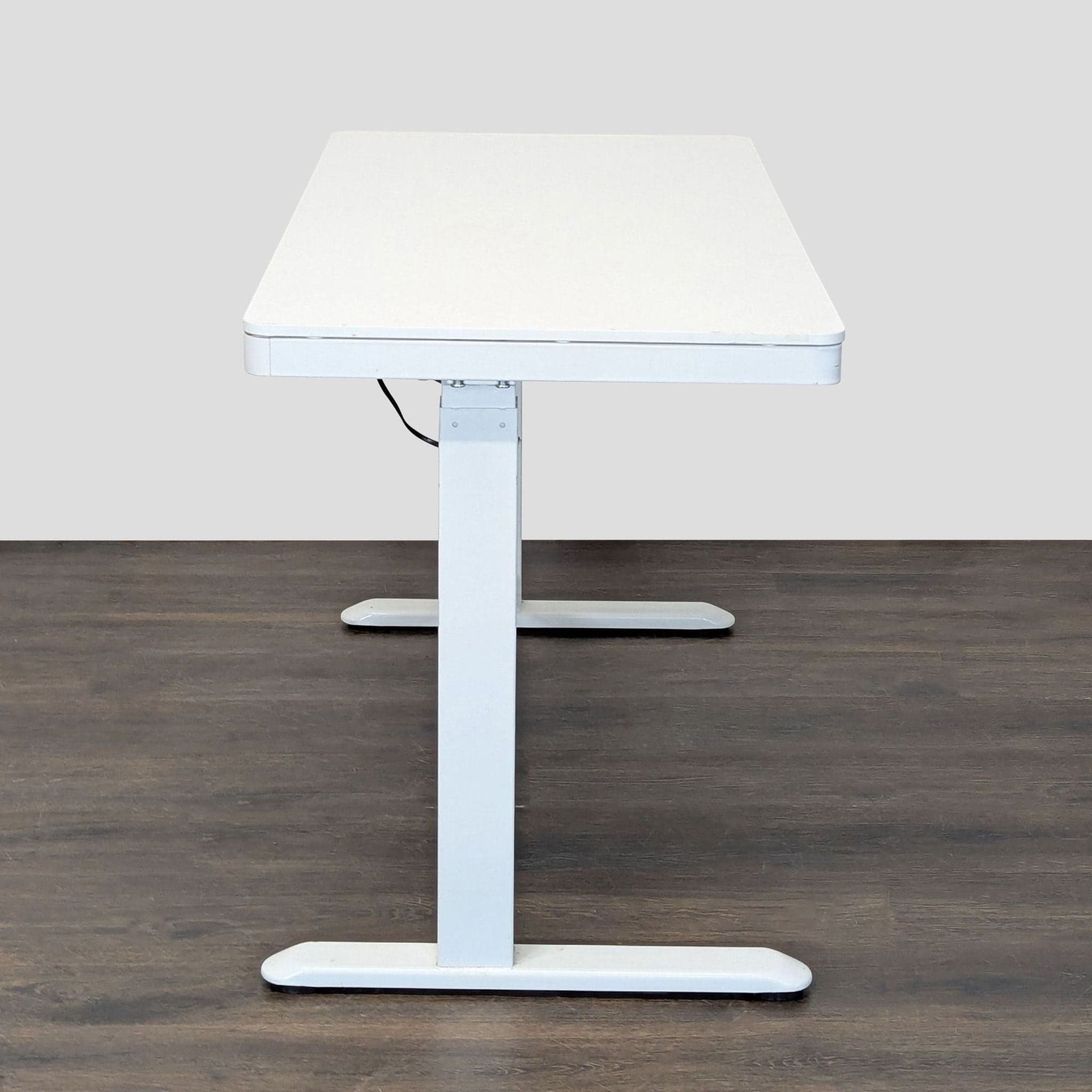 Flexispot Electric Standing Desk with Drawer – Adjustable Height, White - Thumbnail 3