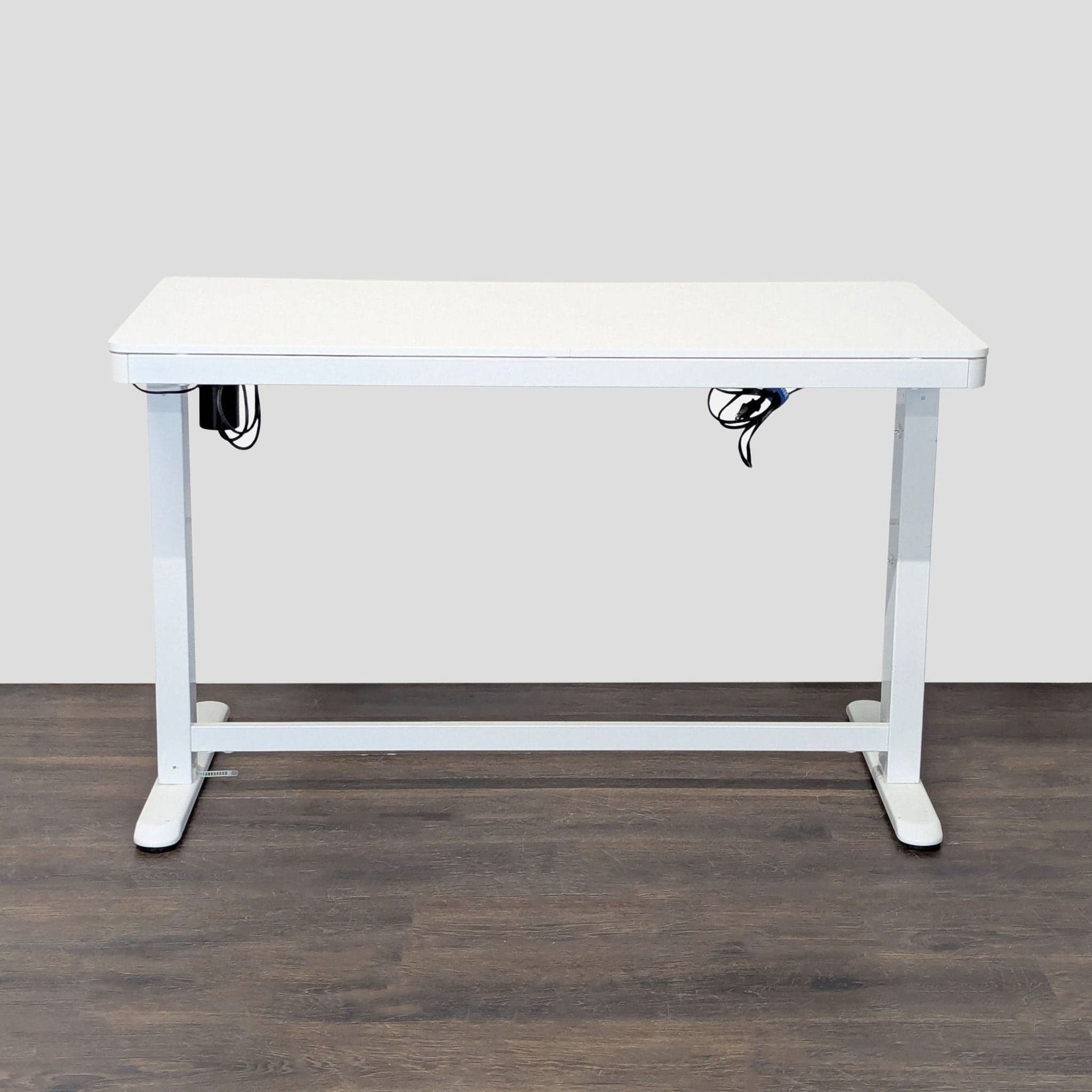 Flexispot Electric Standing Desk with Drawer – Adjustable Height, White - Thumbnail 4