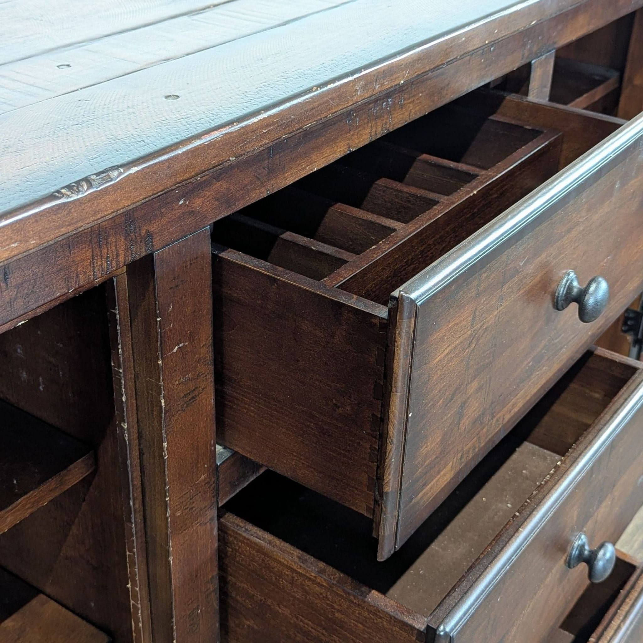 Pottery Barn Rustic Sideboard - Thumbnail 5