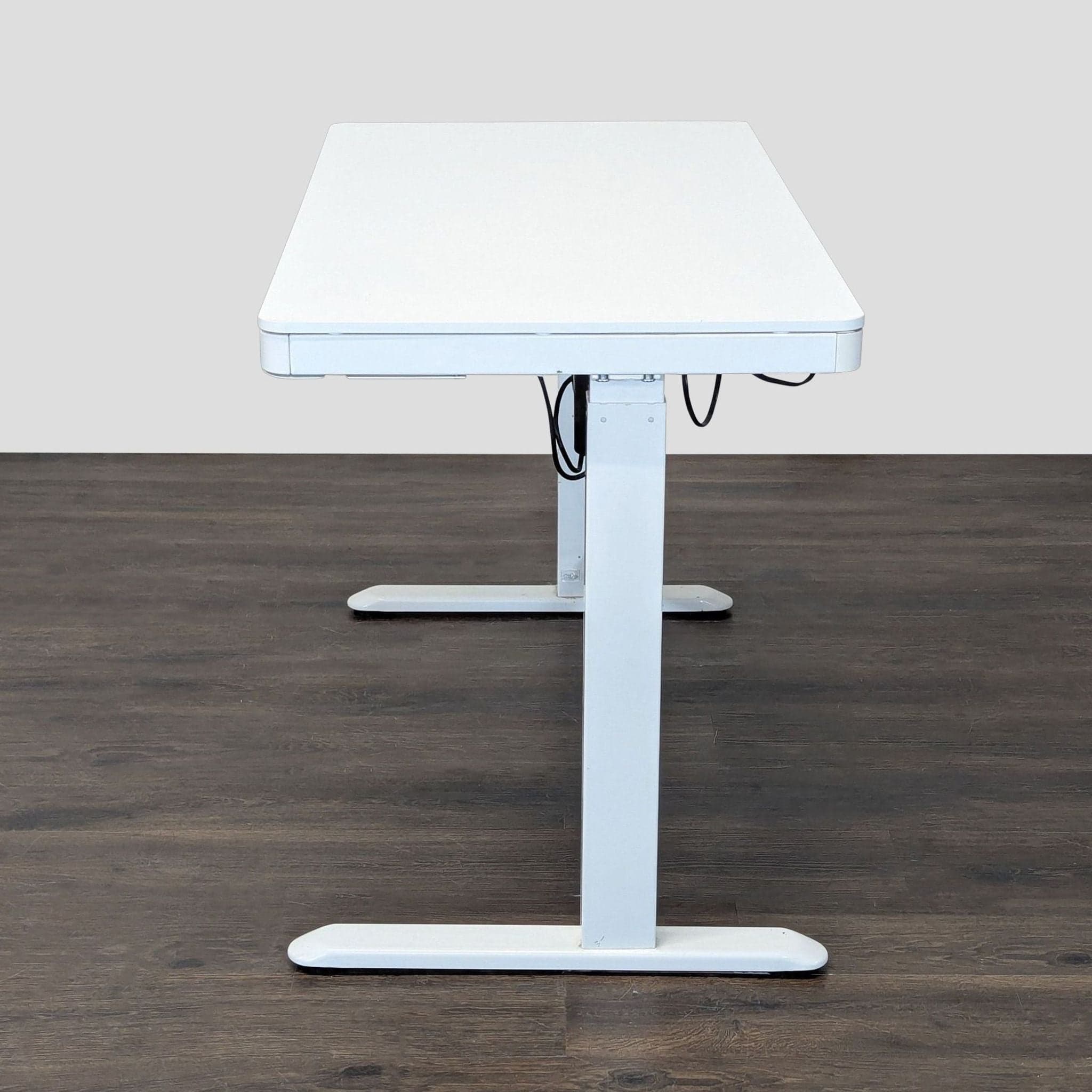 Flexispot Electric Standing Desk with Drawer – Adjustable Height, White - Thumbnail 5