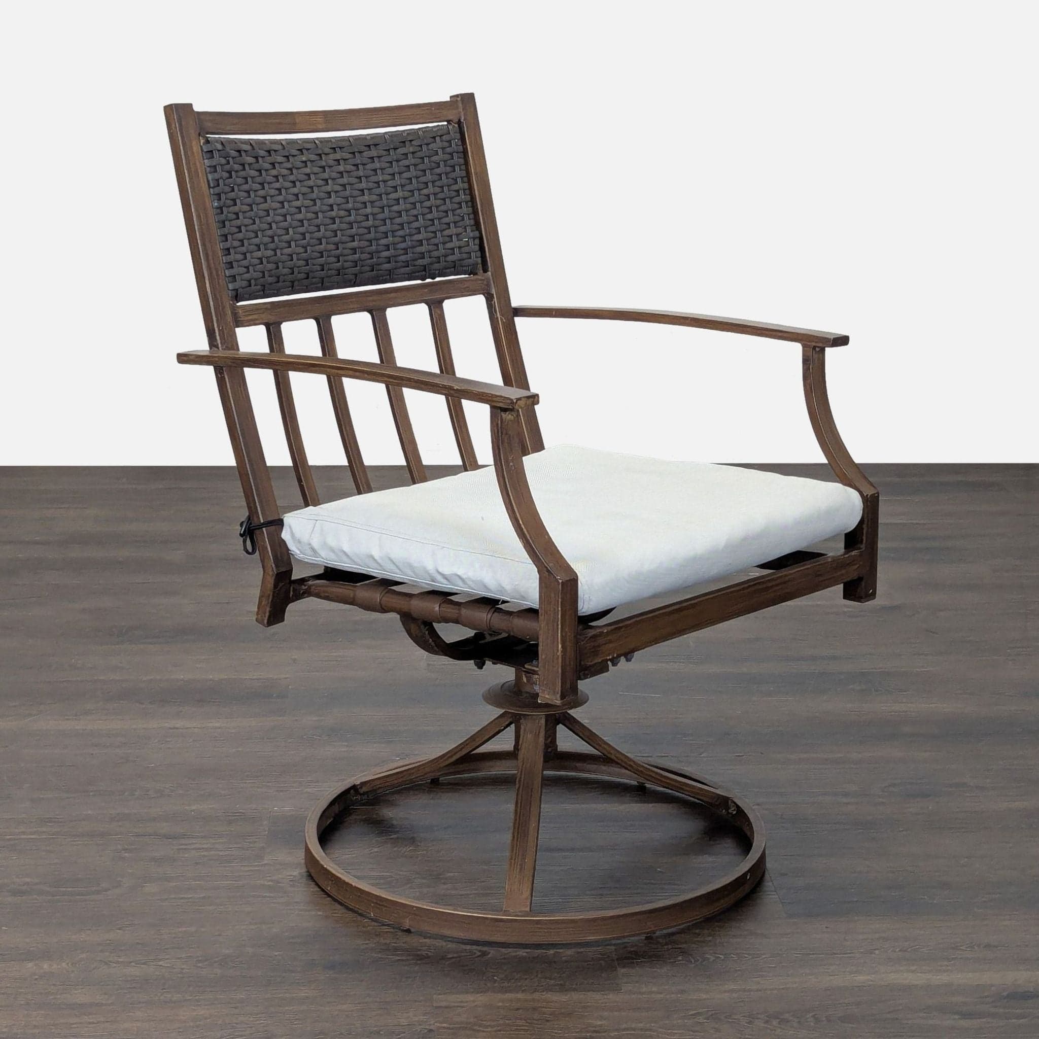 Orchard Supply Hardware Swivel Rocking Patio Chair - Thumbnail 2