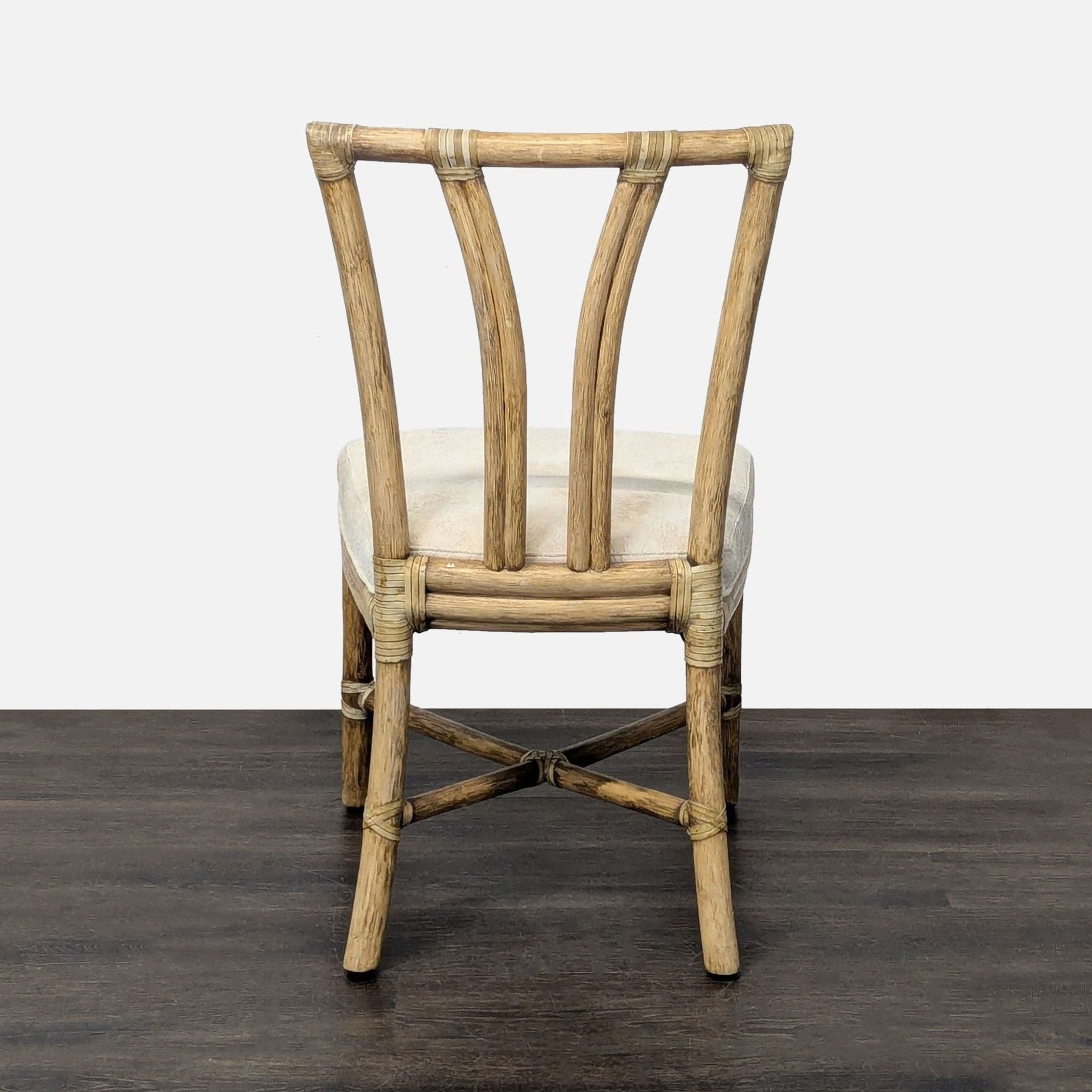 Set of Ten McGuire Bamboo Dining Chairs - Thumbnail 7