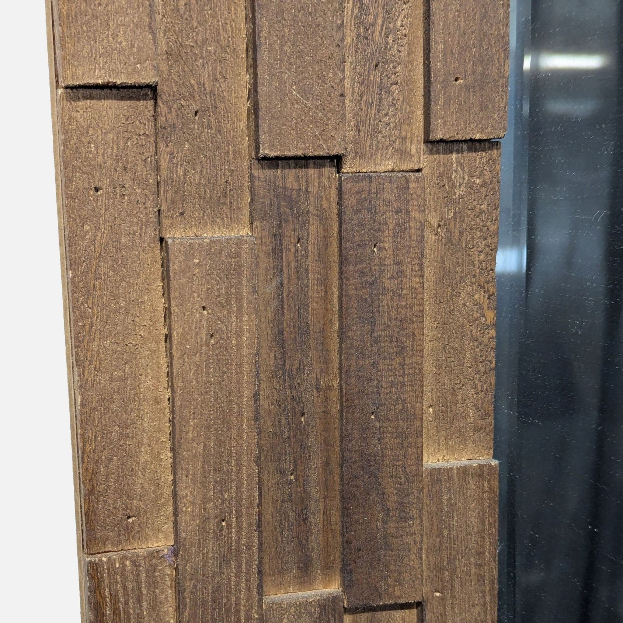 Wood Floor Mirror - Thumbnail 3