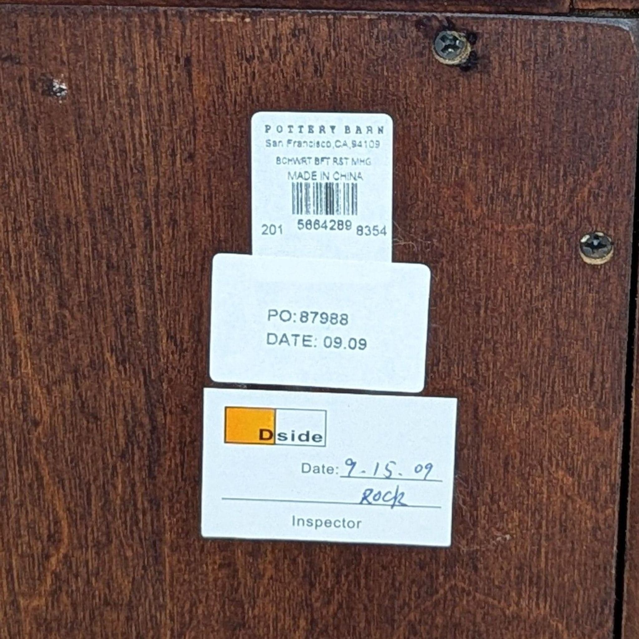 Pottery Barn Rustic Sideboard - Thumbnail 9