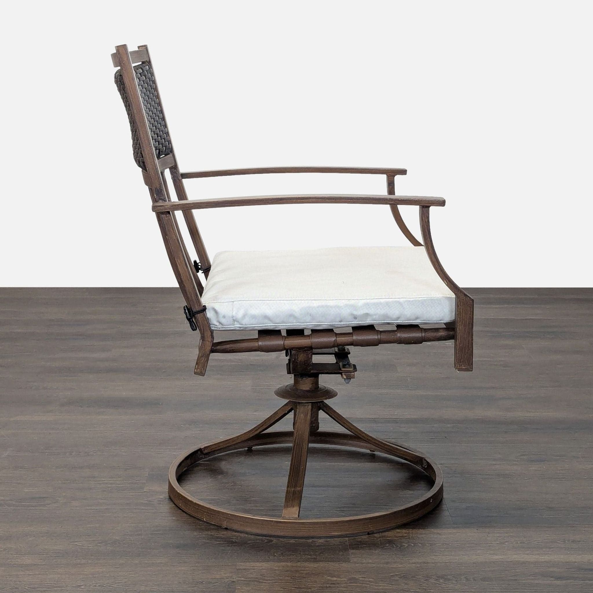 Orchard Supply Hardware Swivel Rocking Patio Chair - Thumbnail 4