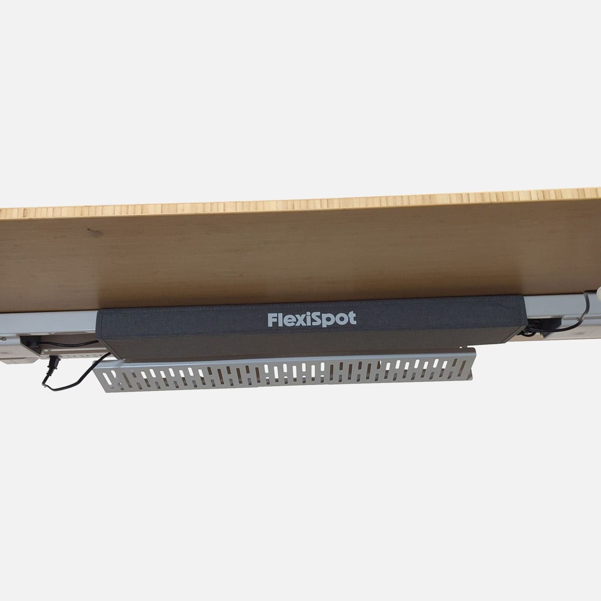 FlexiSpot Electric Height Adjustable Standing Desk with Bamboo Top - Thumbnail 4
