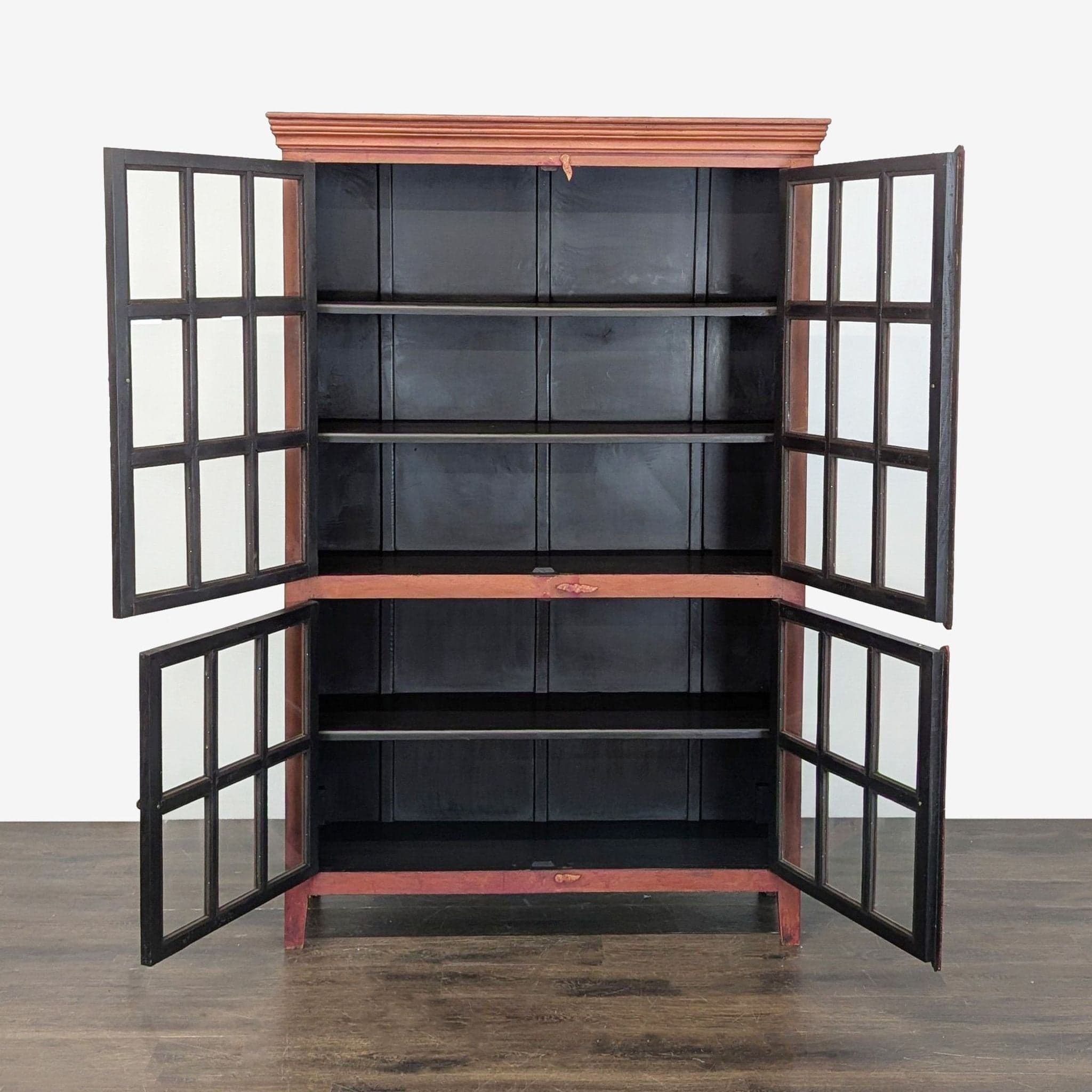 Crate & Barrel Rojo Hutch Tall Cabinet - Thumbnail 2