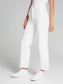 Ribcage Ankle Straight - Cloud Over - 32