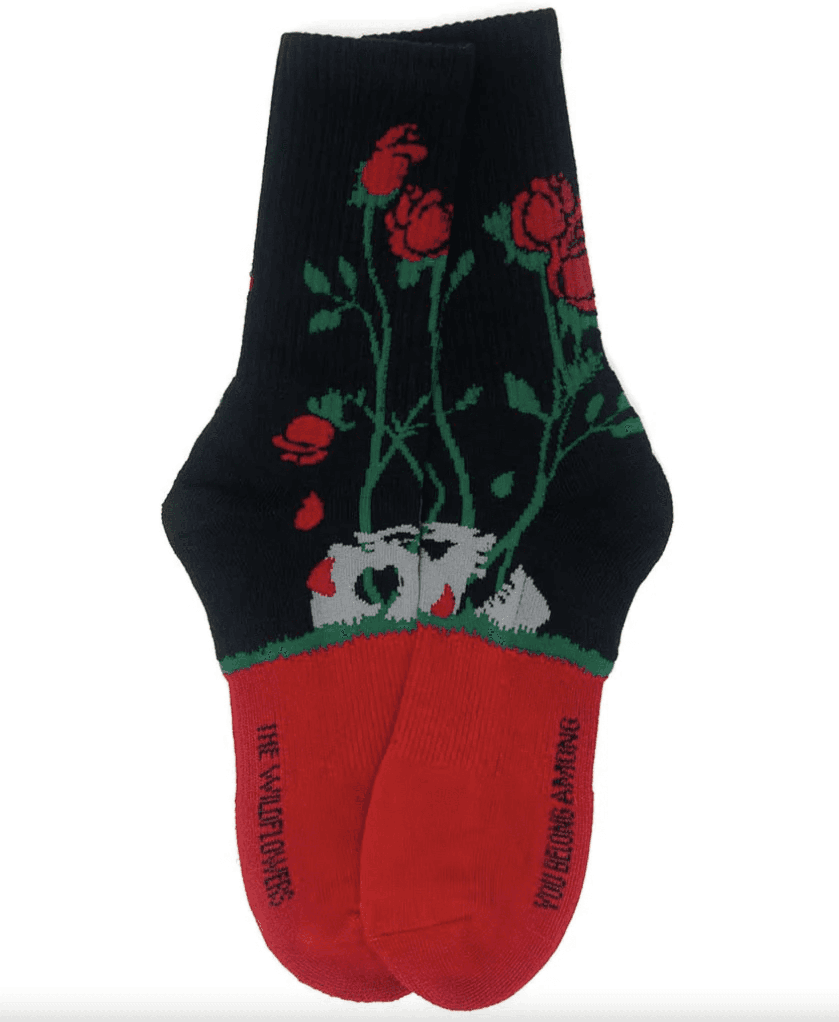 Wild Roses Socks - Default - Thumbnail 2