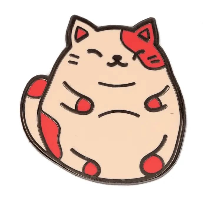 Enamel Pin - Chubby Cat - Default