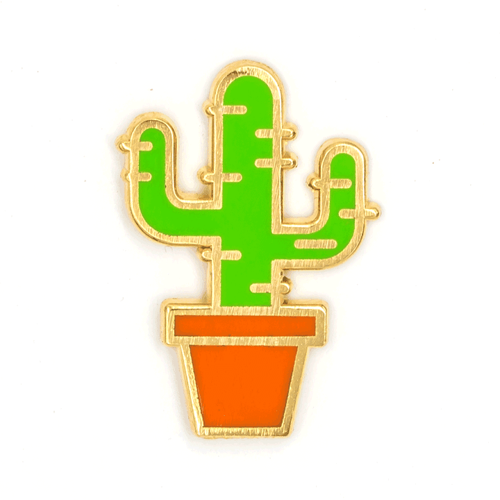 Enamel Pin - Cactus - Default