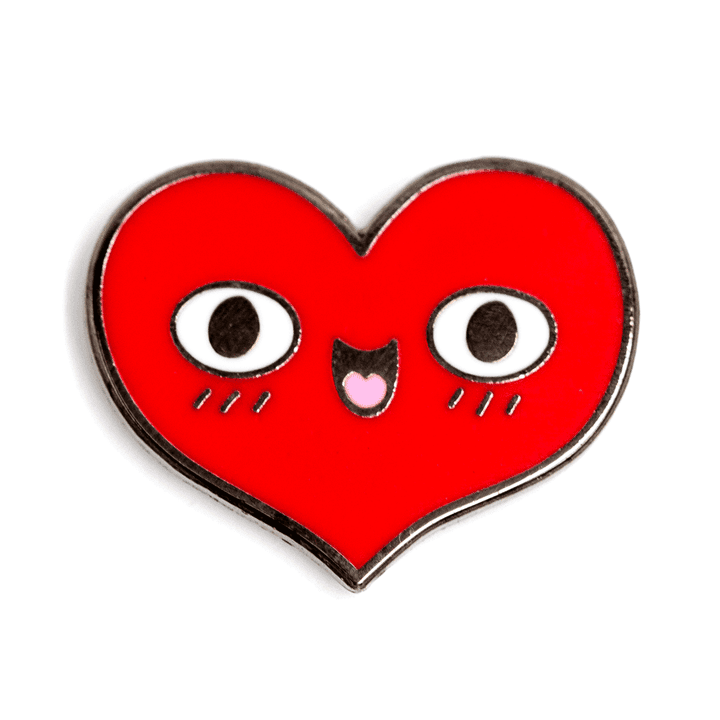 Enamel Pin - Happy Heart - Default