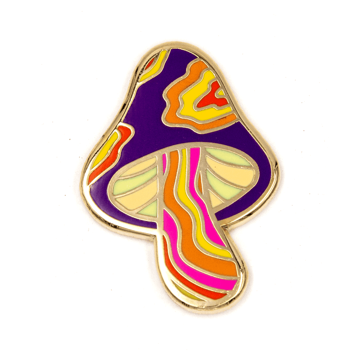 Enamel Pin - Magic Mushroom - Default