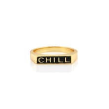 Chill Enamel Ring - 7